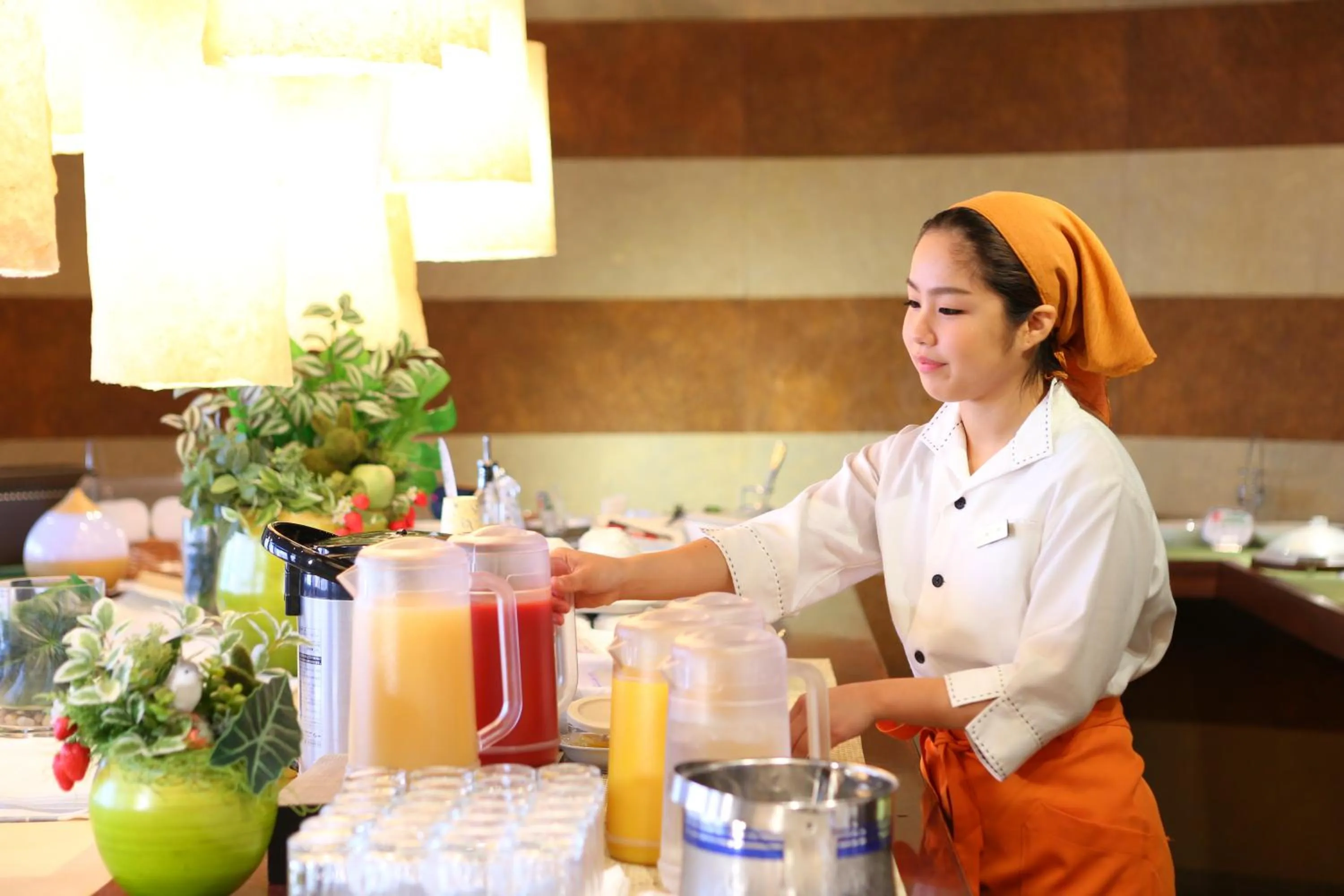 Staff in Juraku Stay Niigata