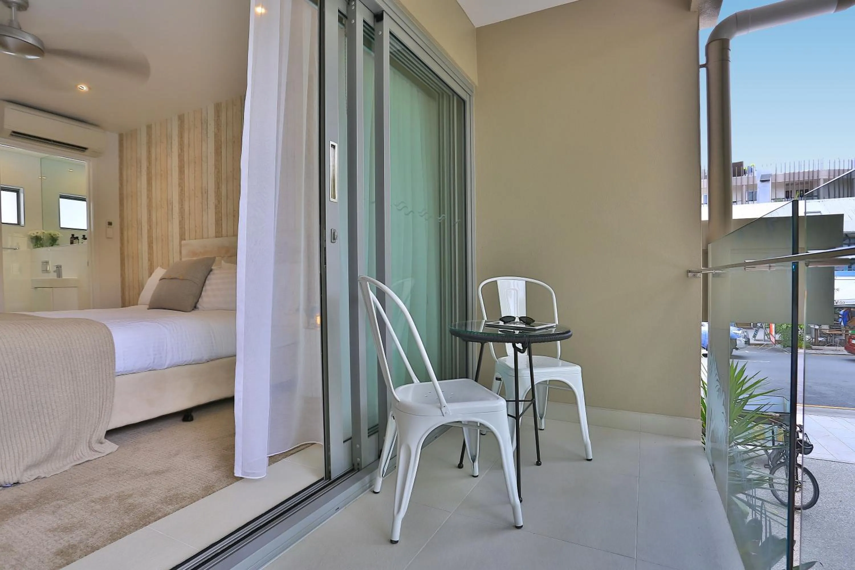 Patio in 10 Hastings Street Motel