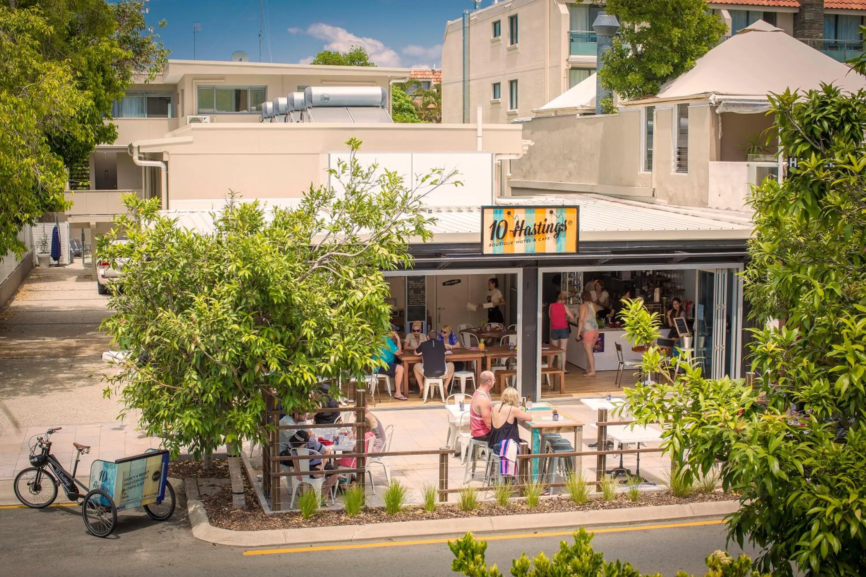 Facade/entrance in 10 Hastings Street Motel