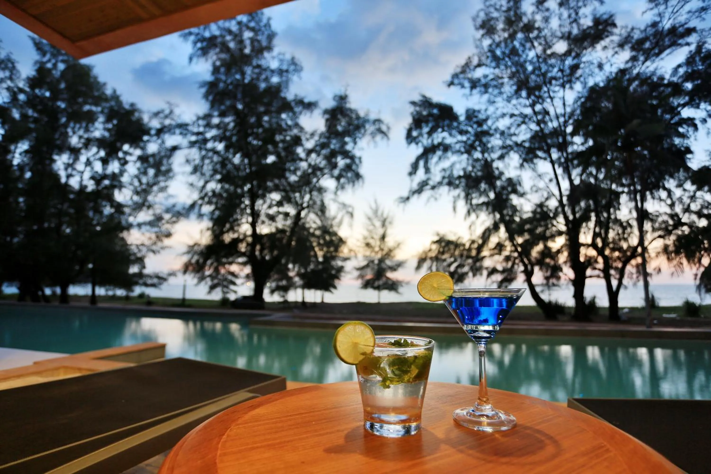 Pool view in Coriacea Beachfront Boutique Phuket Resort