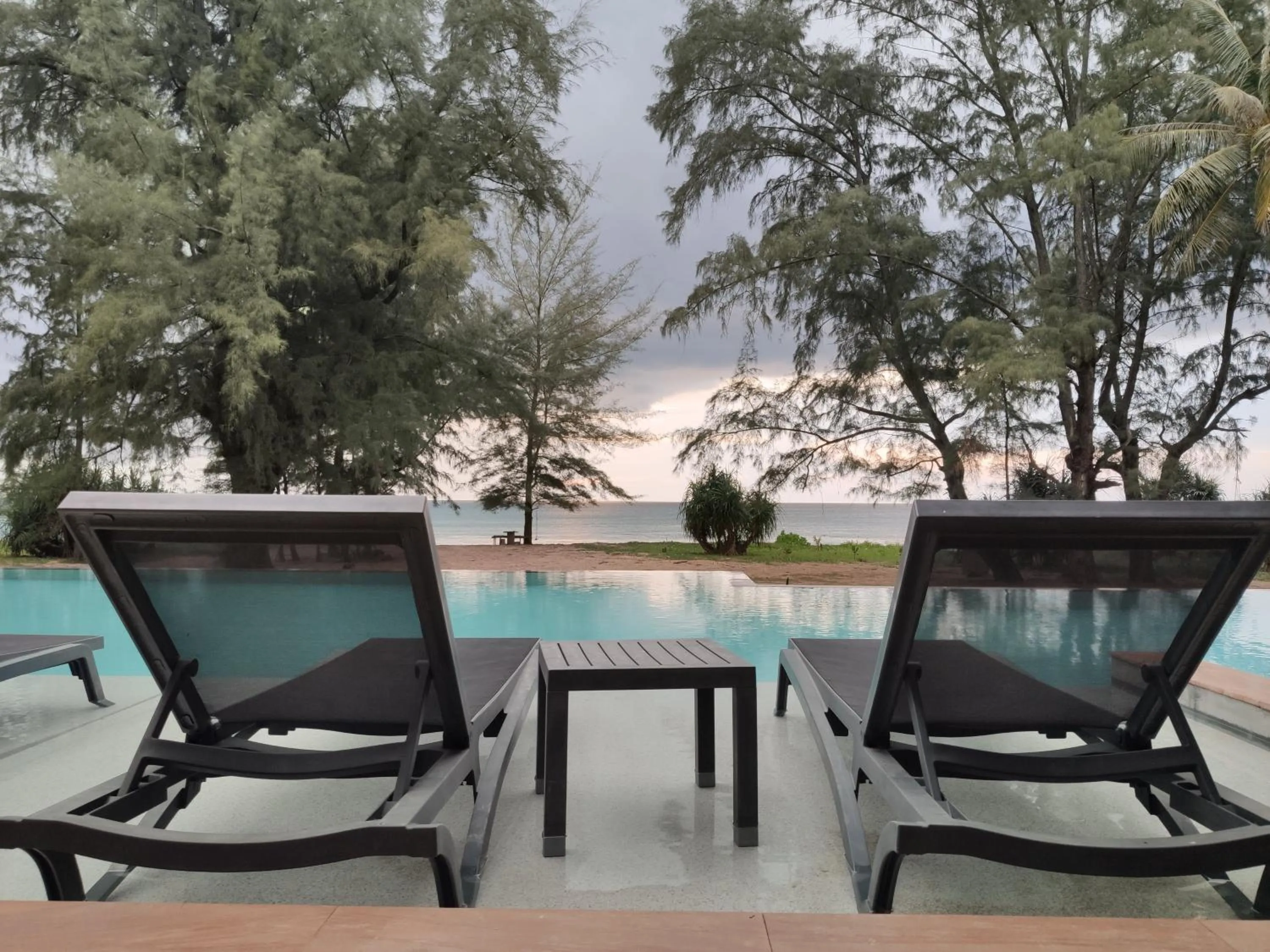 Pool view in Coriacea Beachfront Boutique Phuket Resort