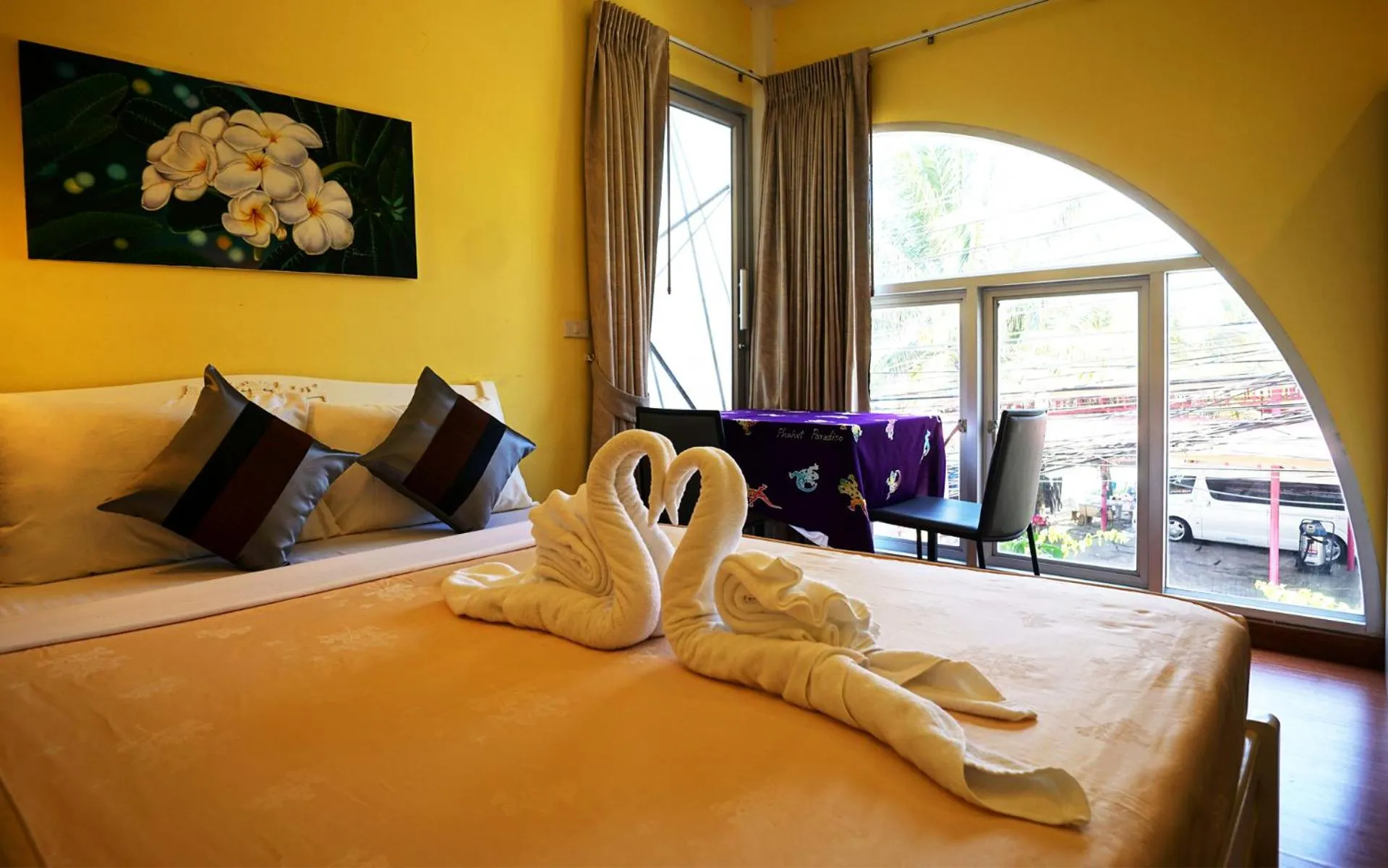 Bedroom, Bed in Phuket Paradiso