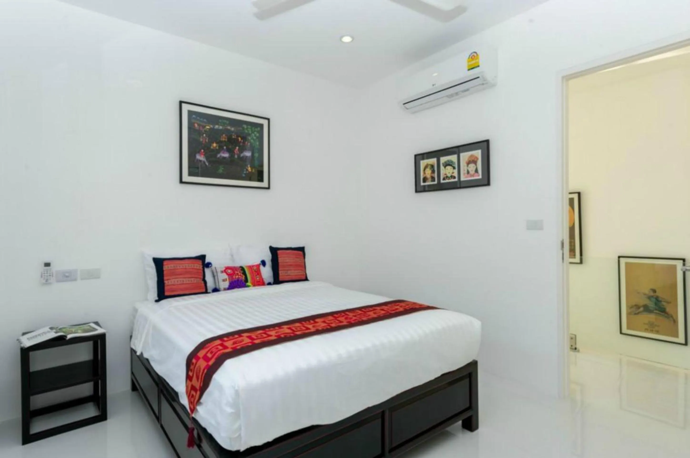 Property building, Bed in 3 Bedroom Sea View Villa Escape SDV086-By Samui Dream Villas