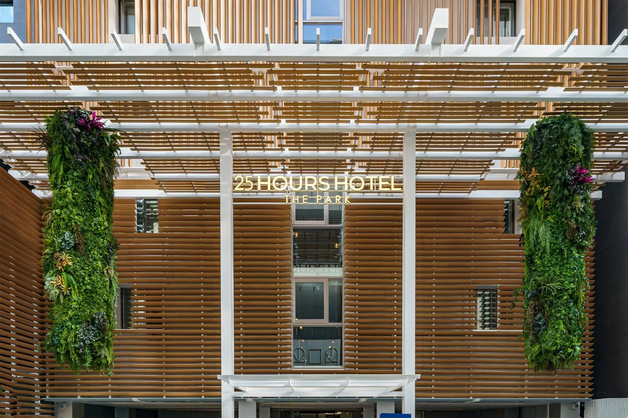 Property building in 25hours Hotel