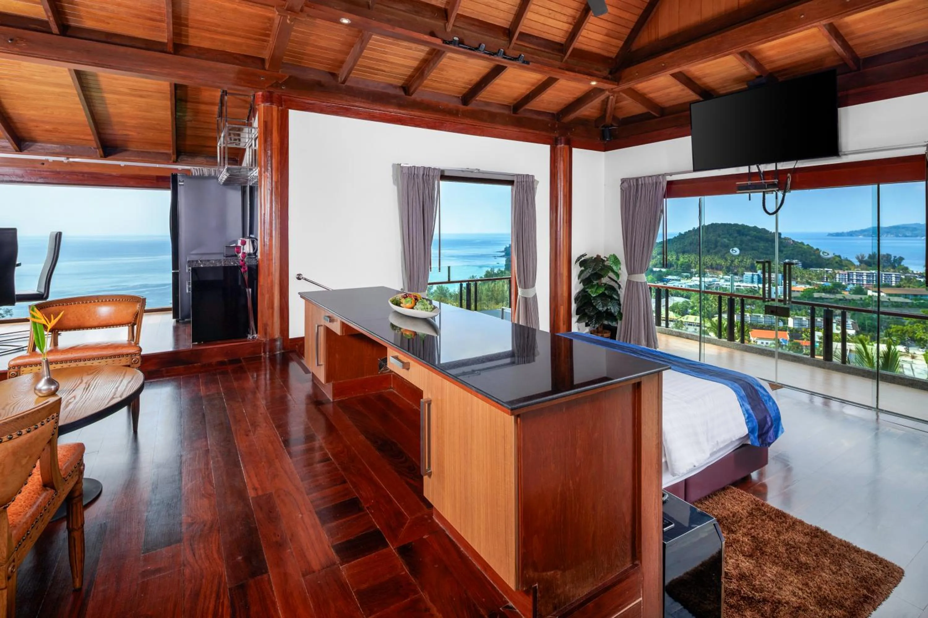 Natural landscape in Luxury 4 pool Seaview 6 bedroom Villa on Surin Hill