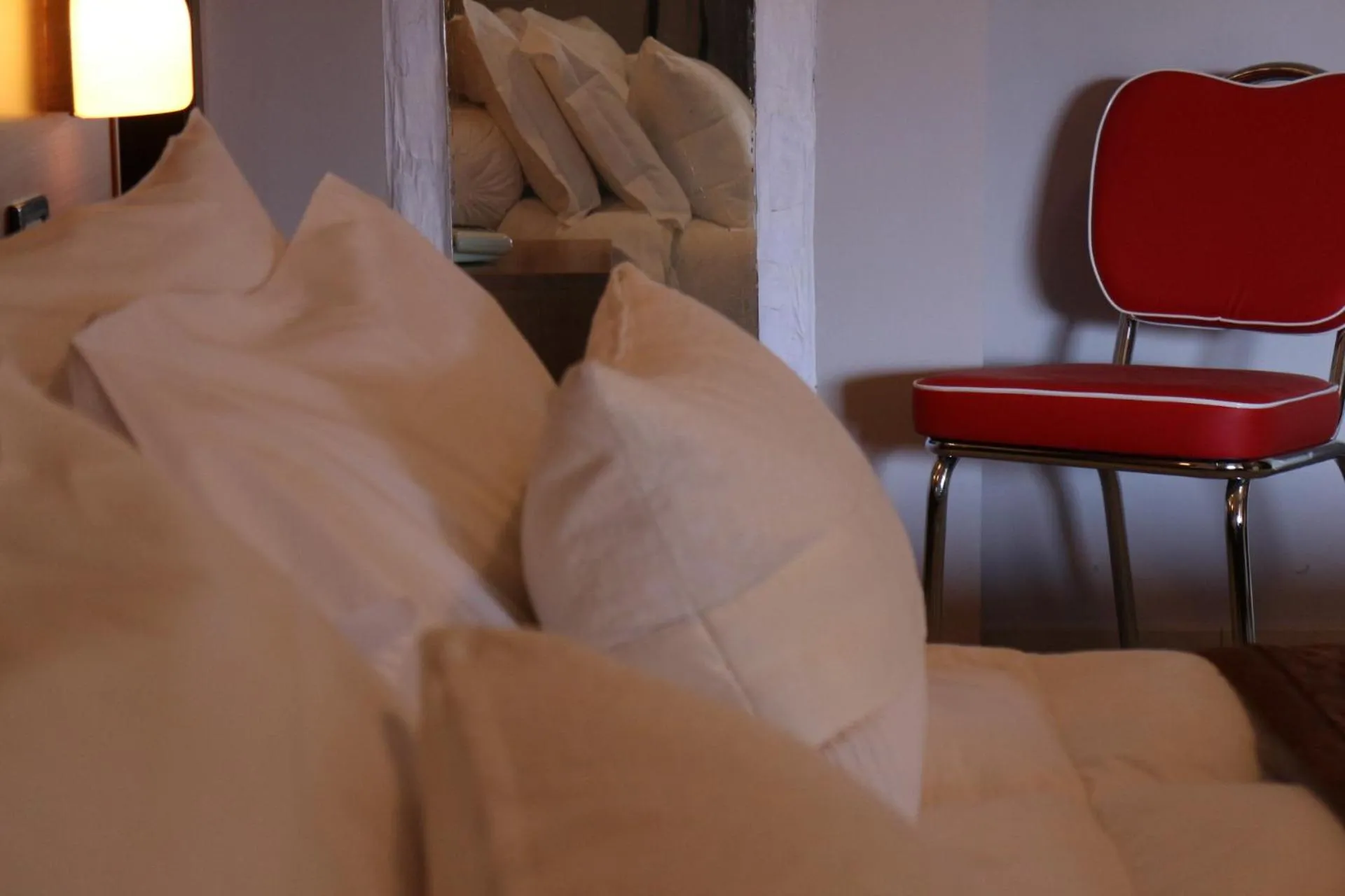 Bed in Hotel Tuscania Panoramico