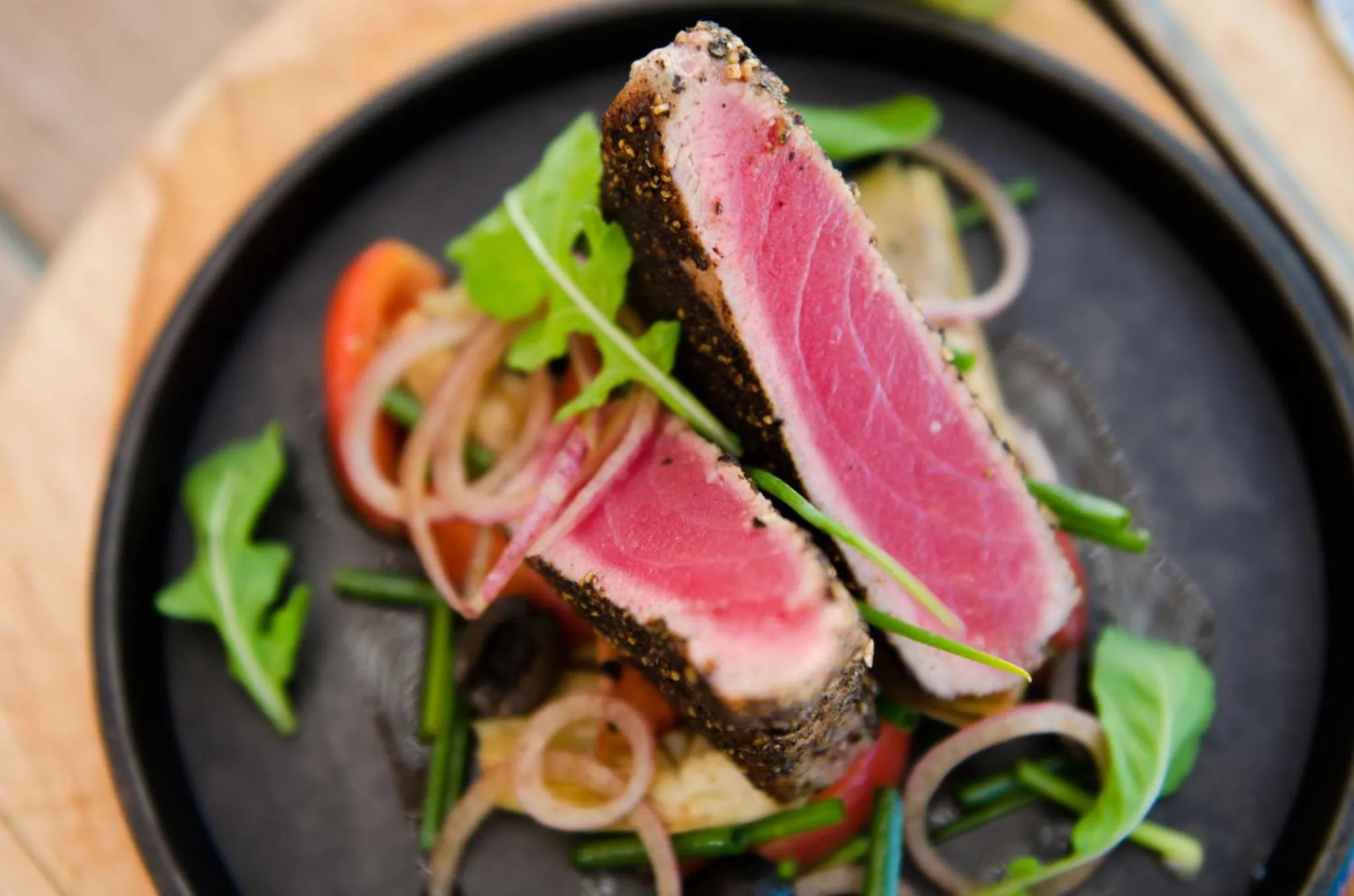 Food close-up in The Cove