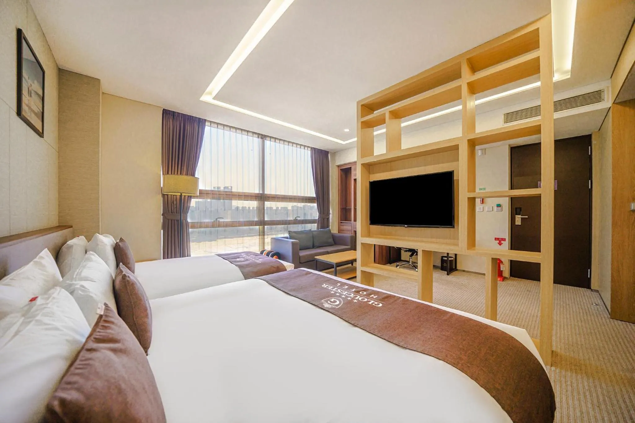 Bed in Gloucester Hotel Incheon