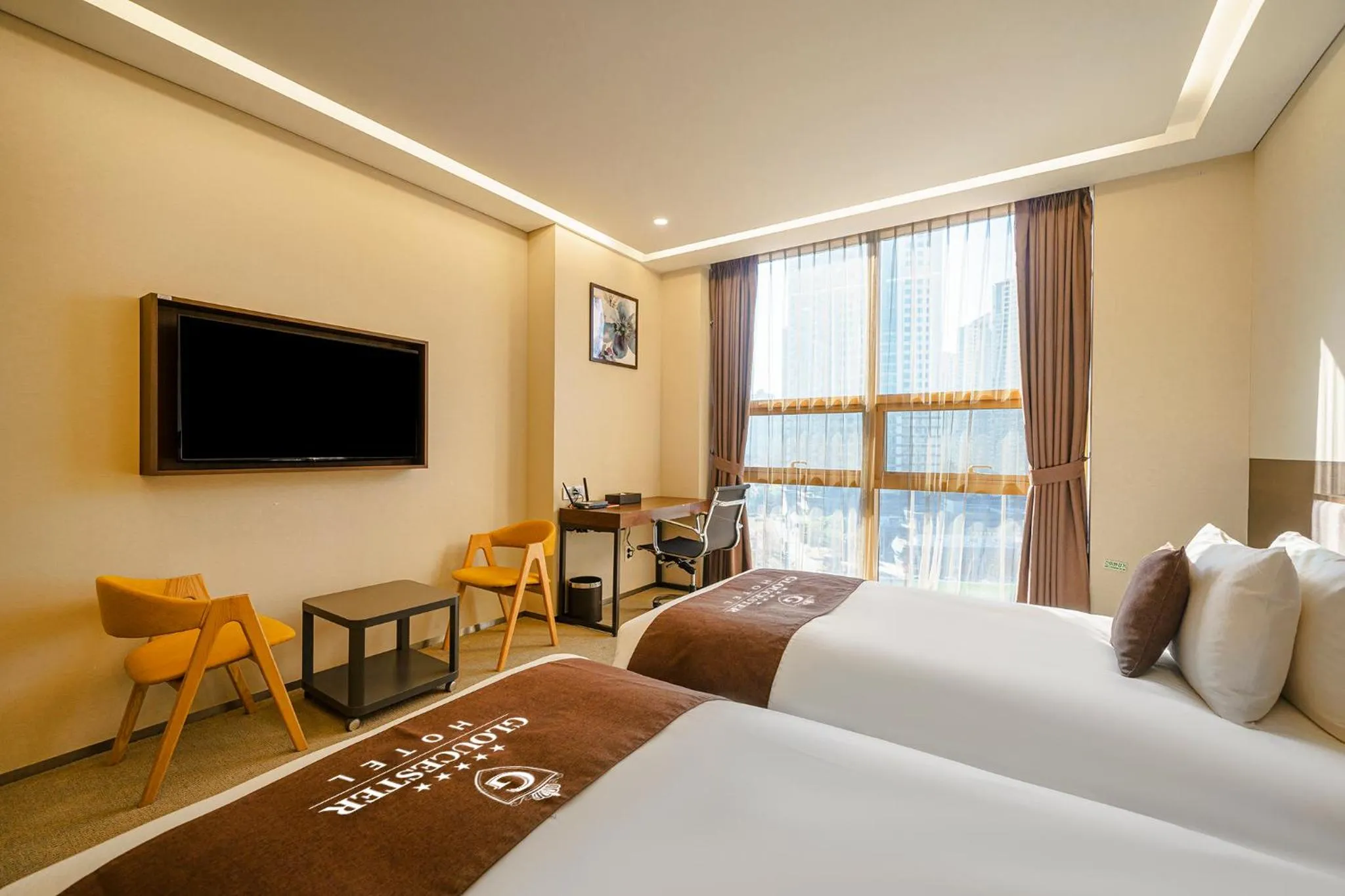 Bed in Gloucester Hotel Incheon