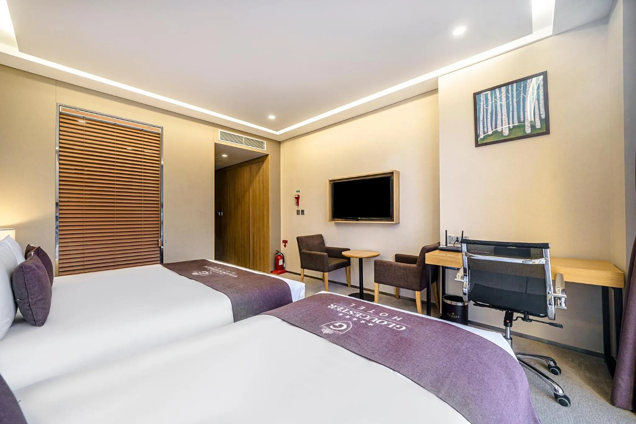 Bed in Gloucester Hotel Incheon