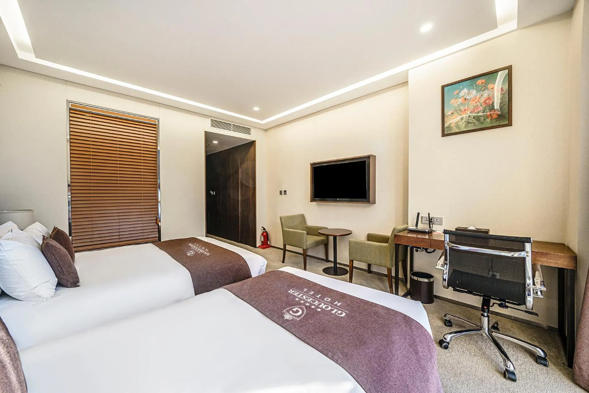 Bed in Gloucester Hotel Incheon