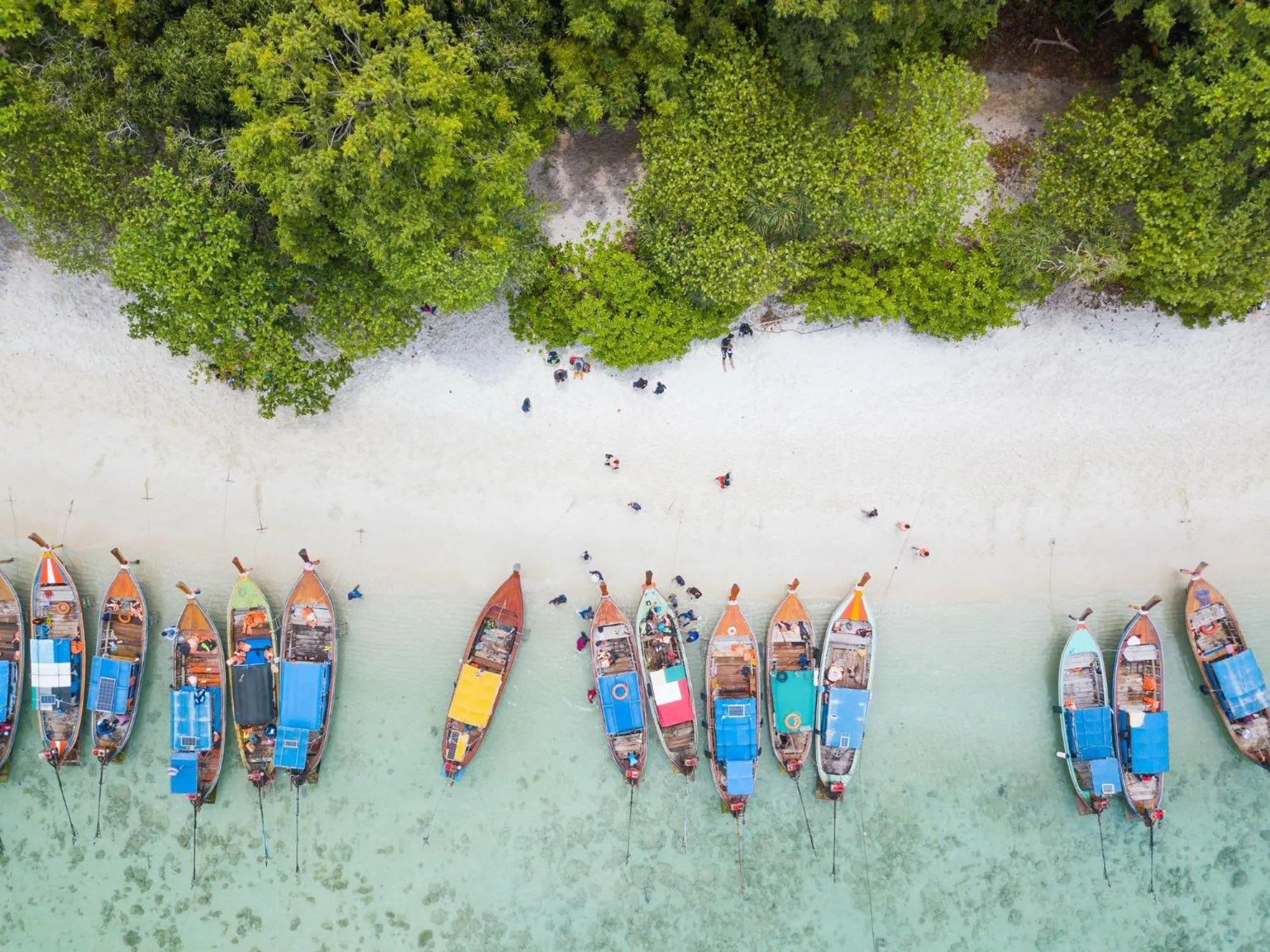 Bird's eye view in Adang Island Resort
