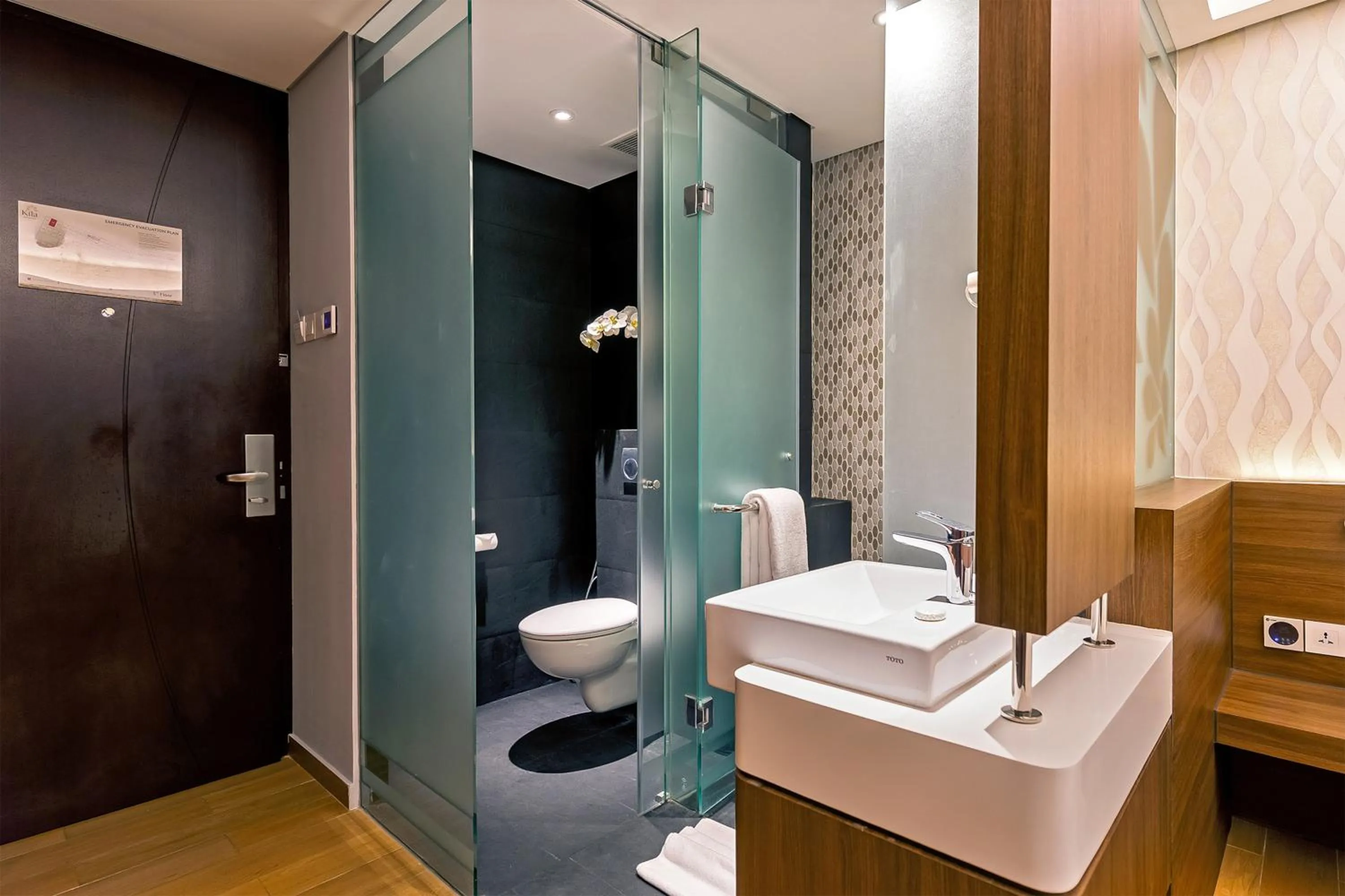 Bathroom in Infinity8 Bali