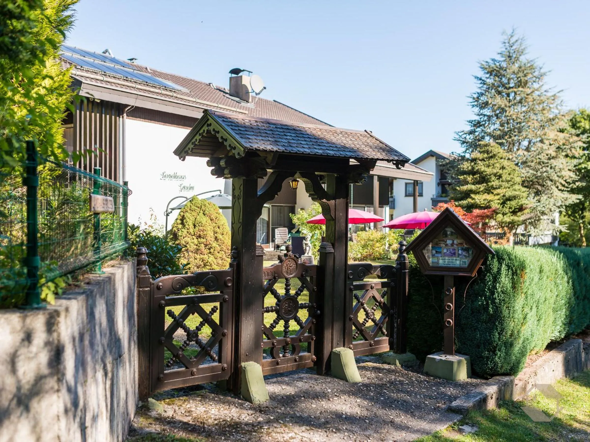 Garden in Landhaus Gruden Sommerberg