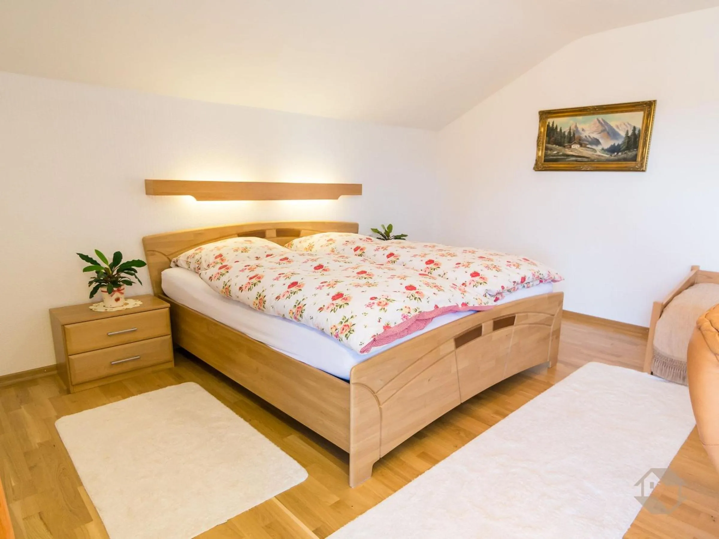 Bed in Landhaus Gruden Sommerberg