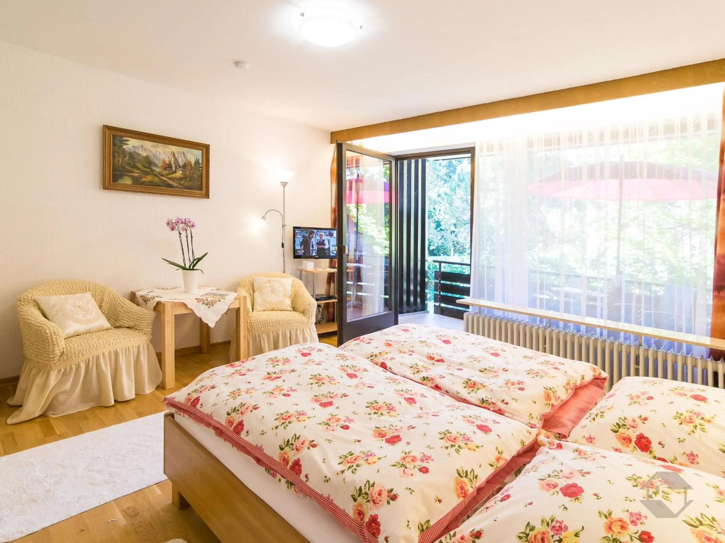 Bed in Landhaus Gruden Sommerberg