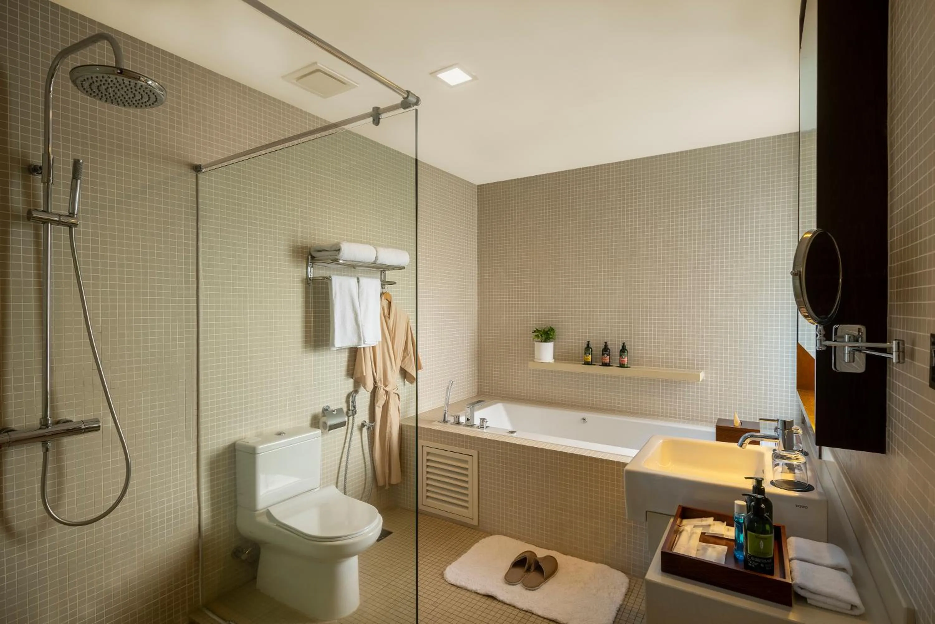 Bathroom in Mangala Estate Boutique Resort - Small Luxury Hotels of the World