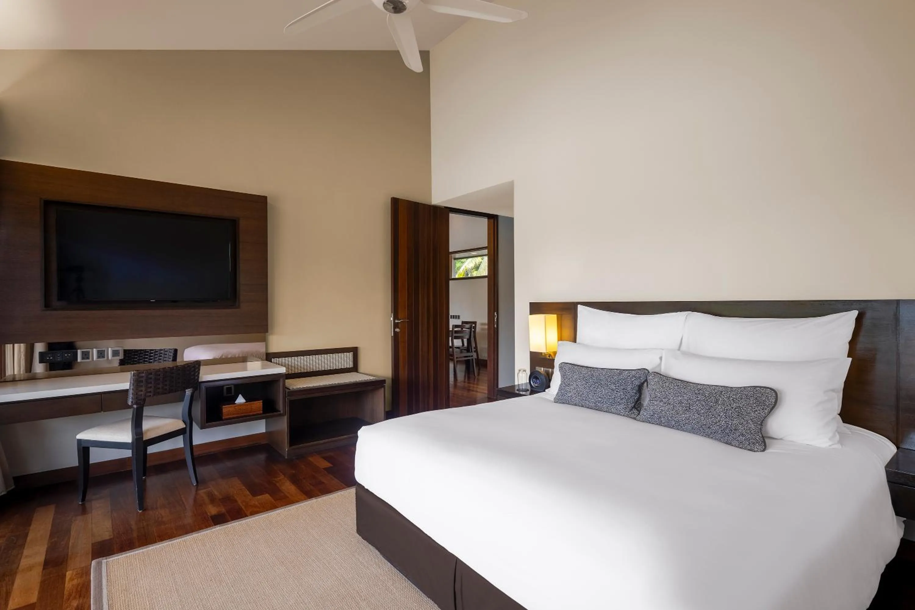 View (from property/room), Bed in Mangala Estate Boutique Resort - Small Luxury Hotels of the World