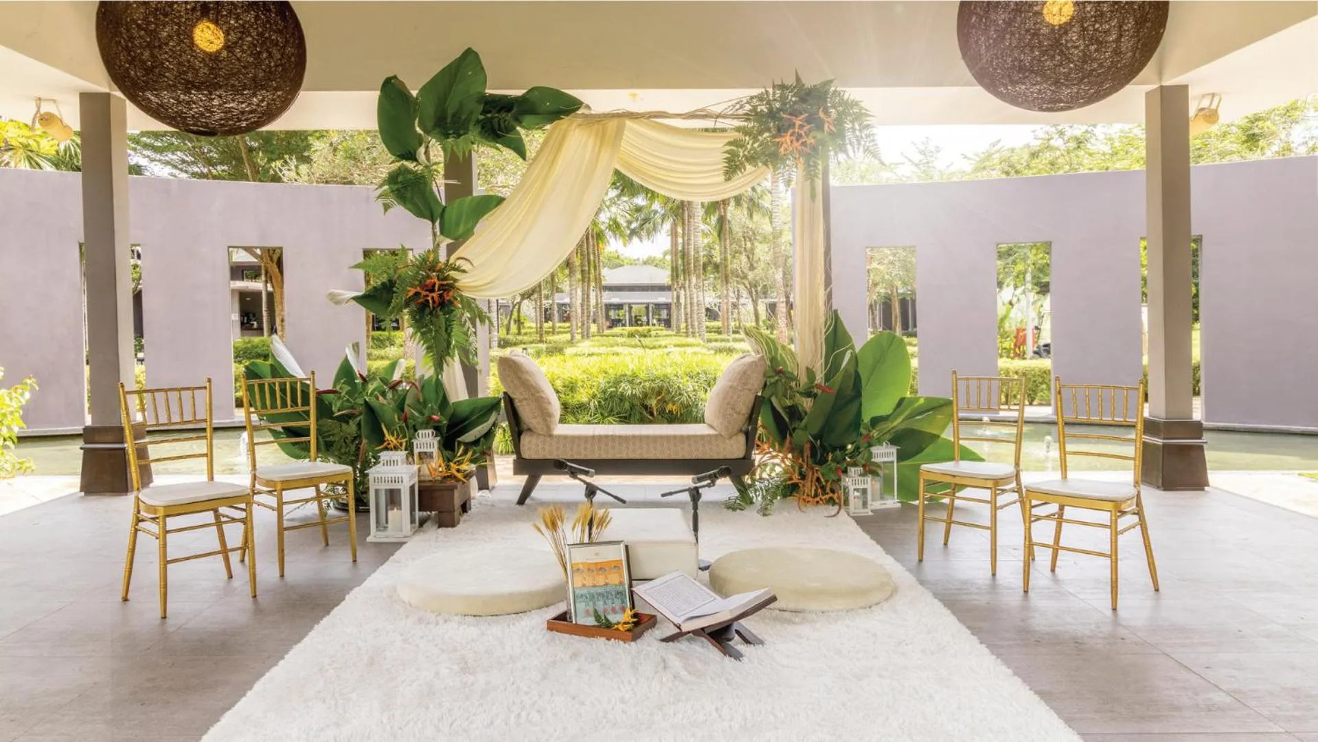 Patio in Mangala Estate Boutique Resort - Small Luxury Hotels of the World