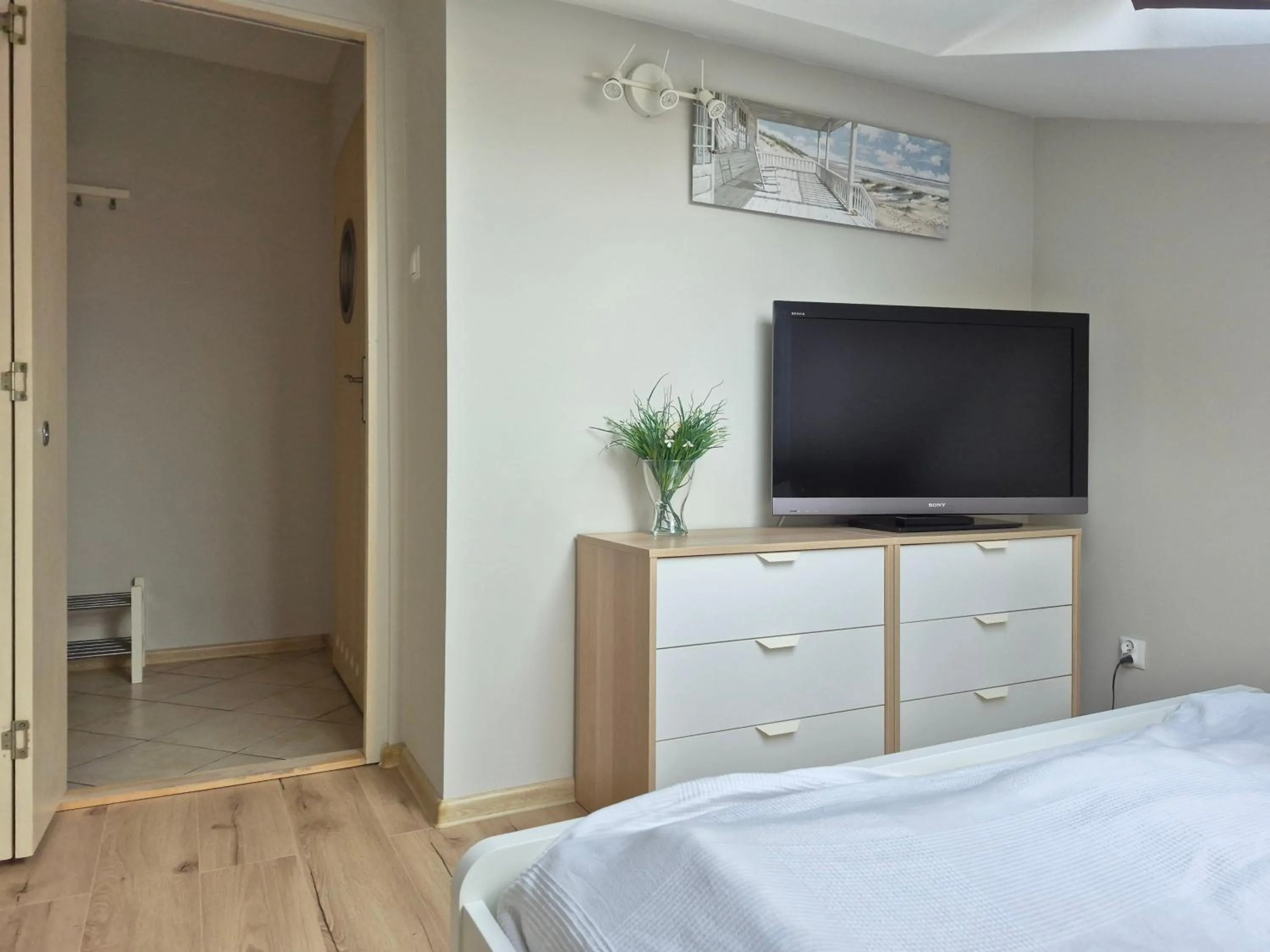Bedroom, Bed in Apartament Pod Platanami