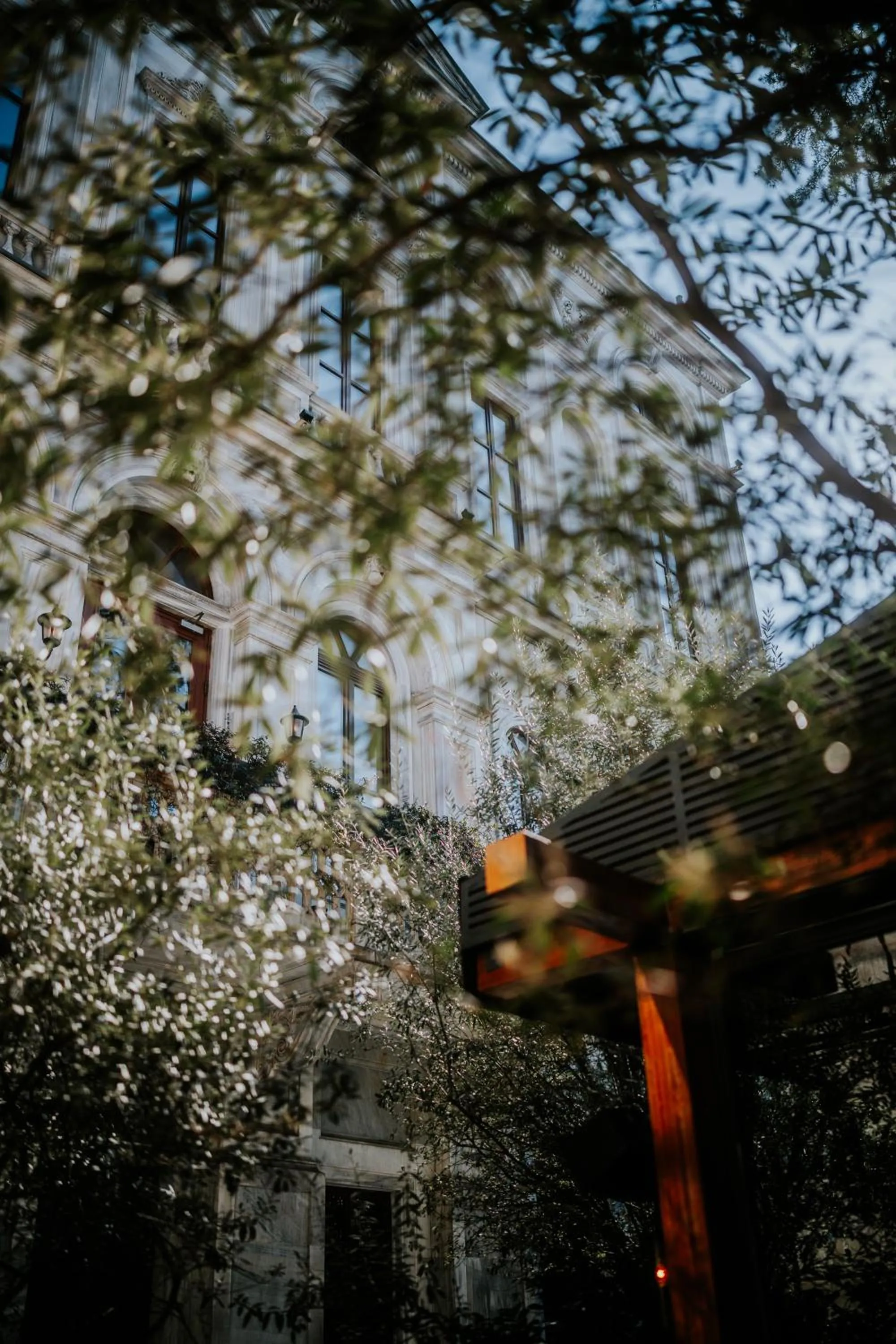 Garden in Soho House Istanbul