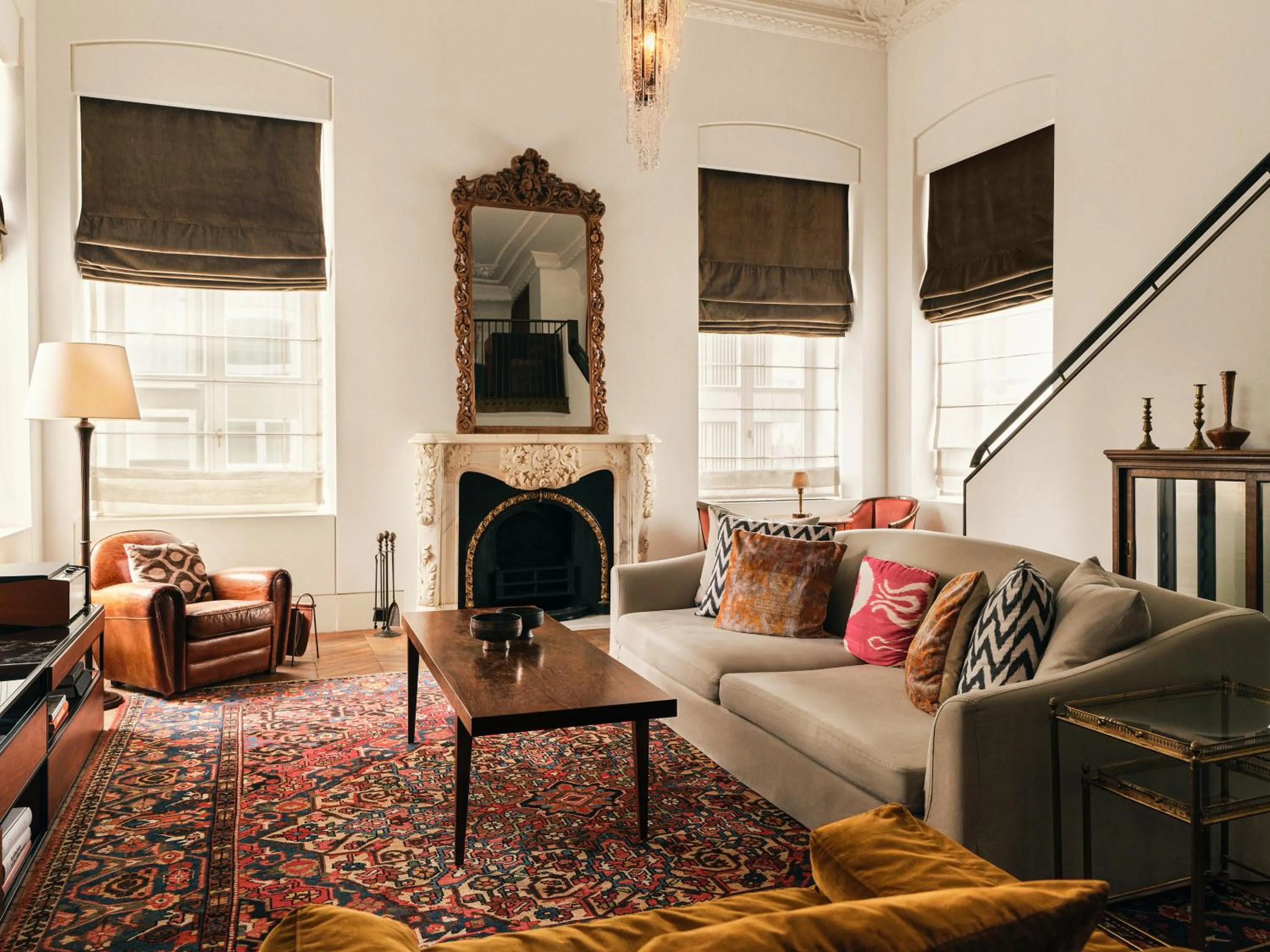 Living room in Soho House Istanbul