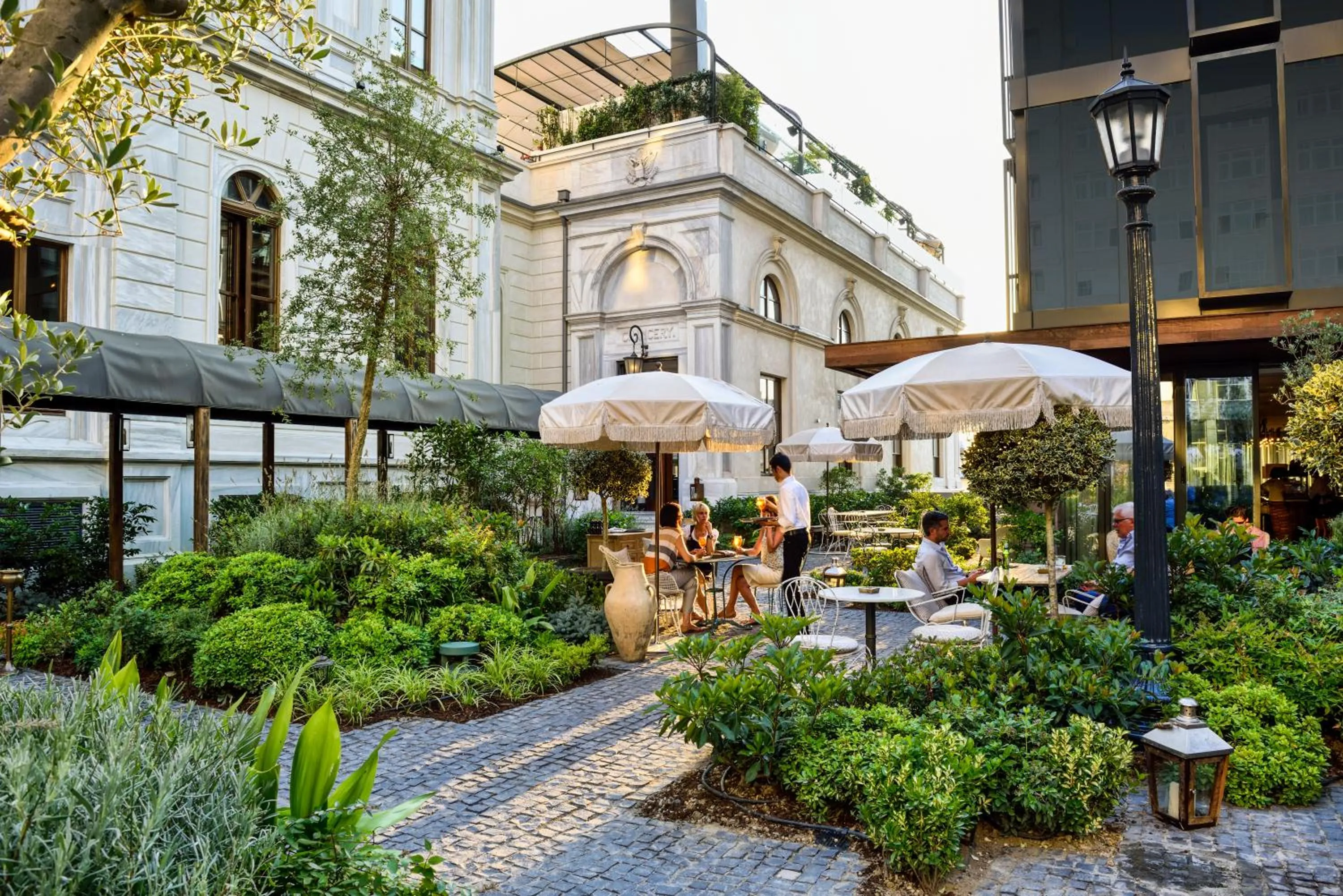 Garden in Soho House Istanbul