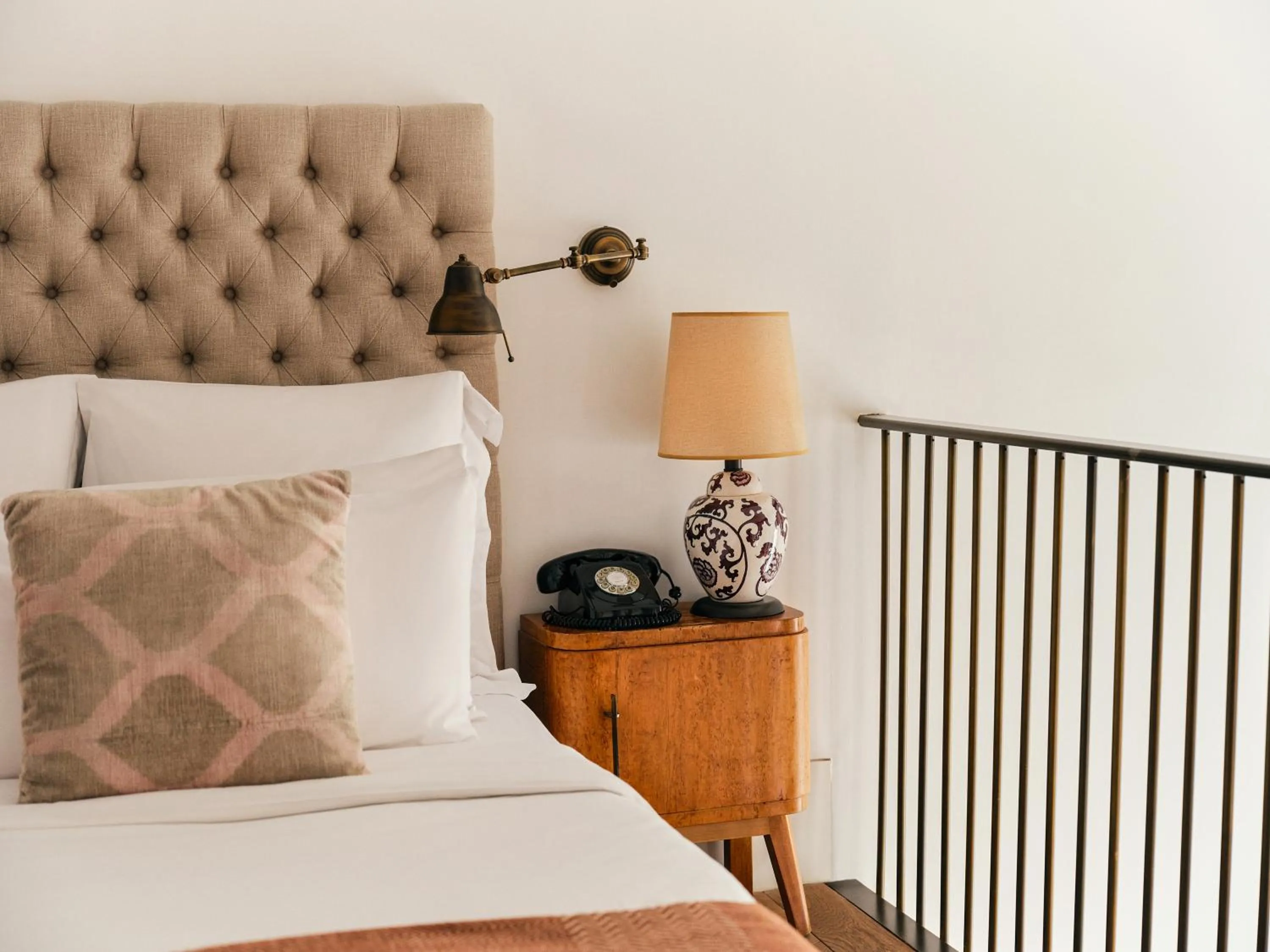 Bed in Soho House Istanbul