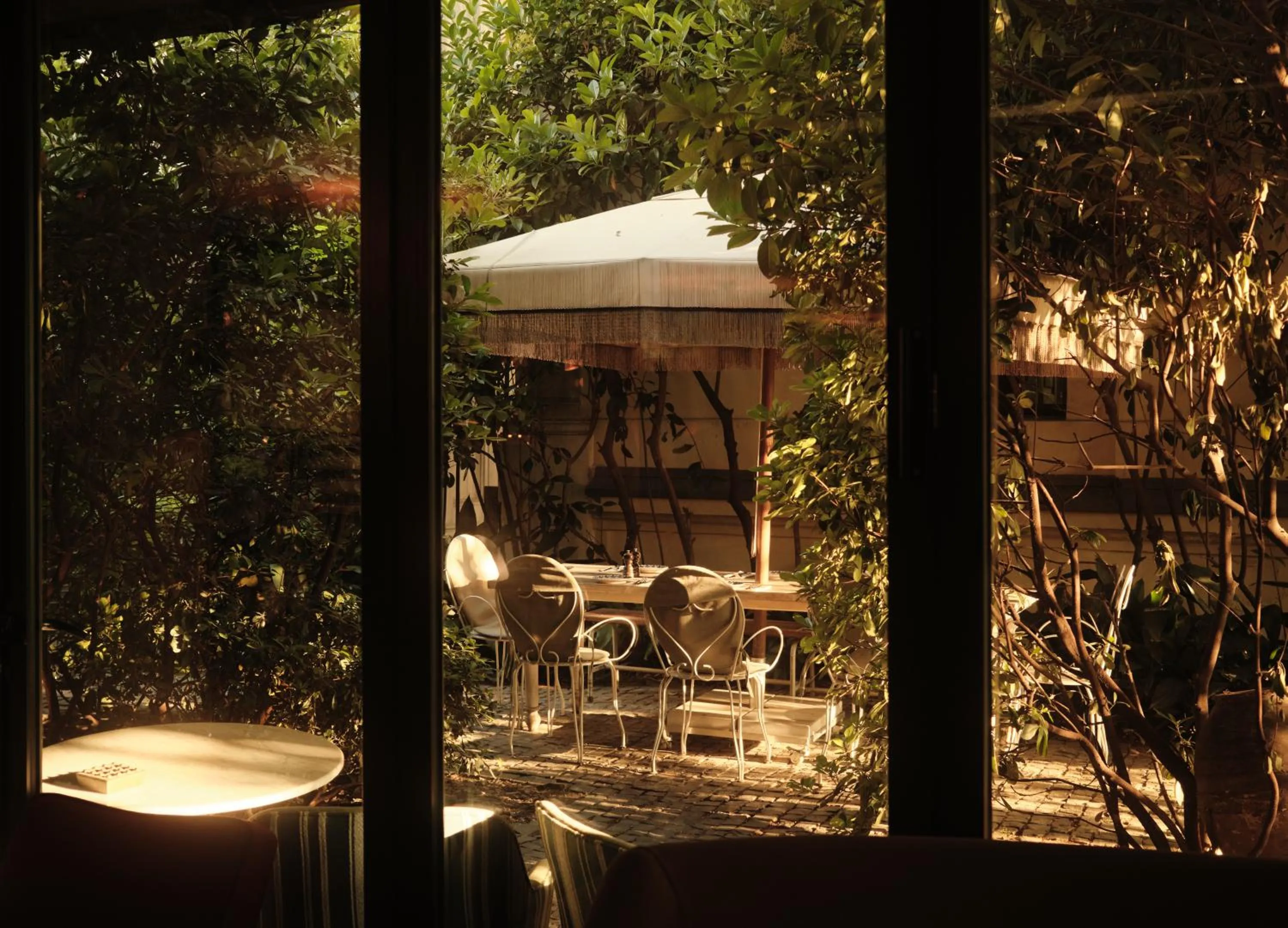 Garden in Soho House Istanbul