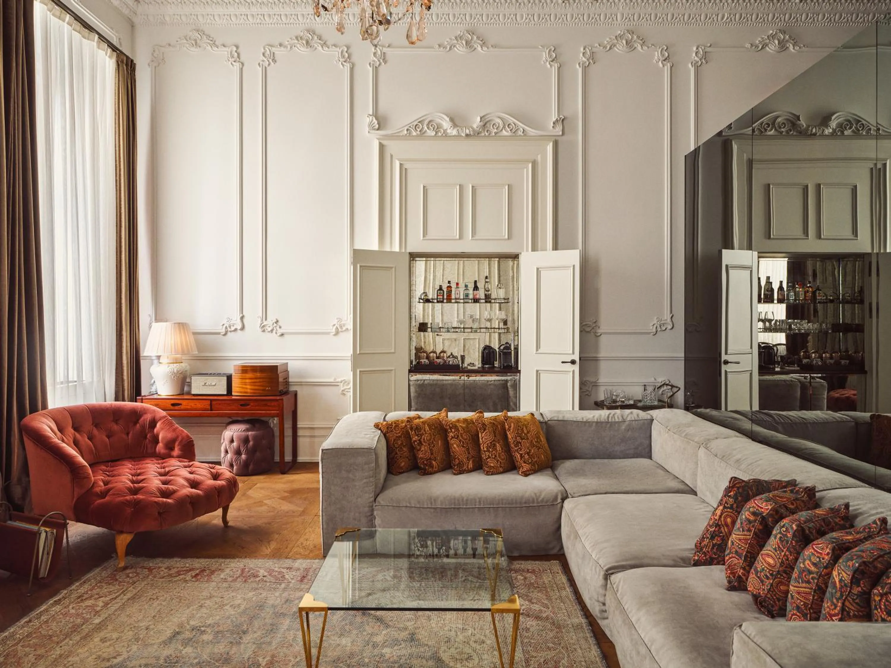 Living room in Soho House Istanbul