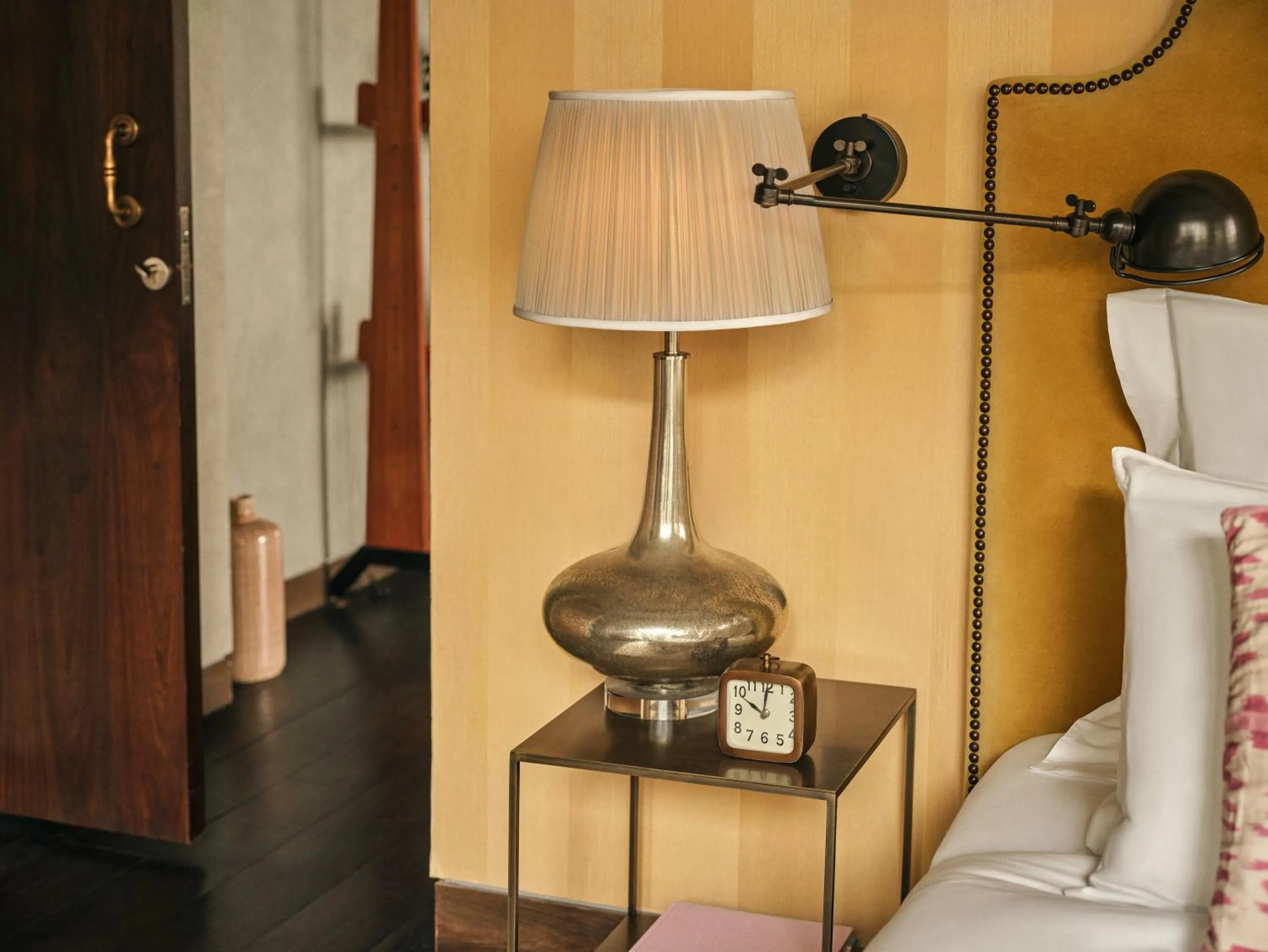 Decorative detail, Bed in Soho House Istanbul