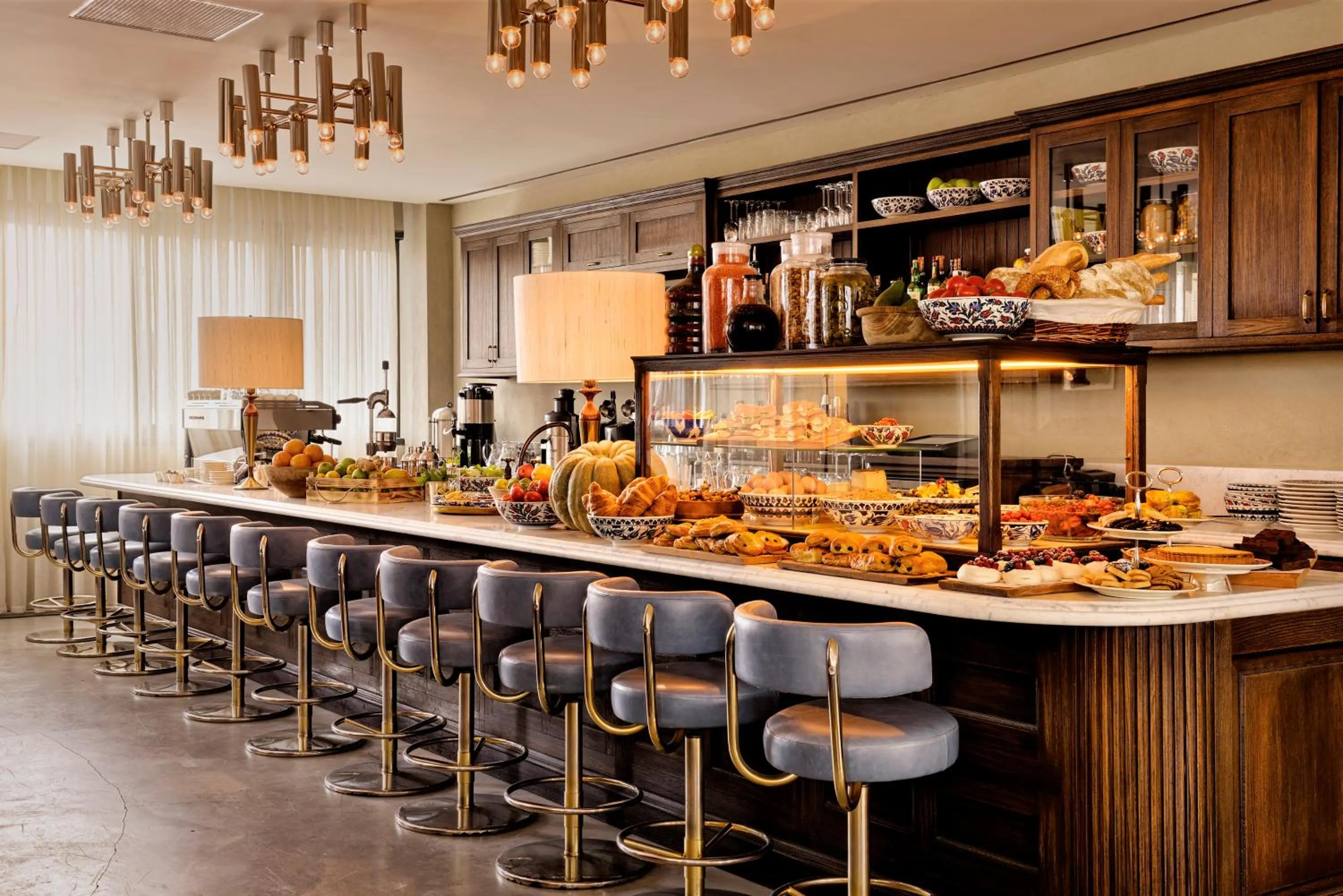 Food and drinks in Soho House Istanbul