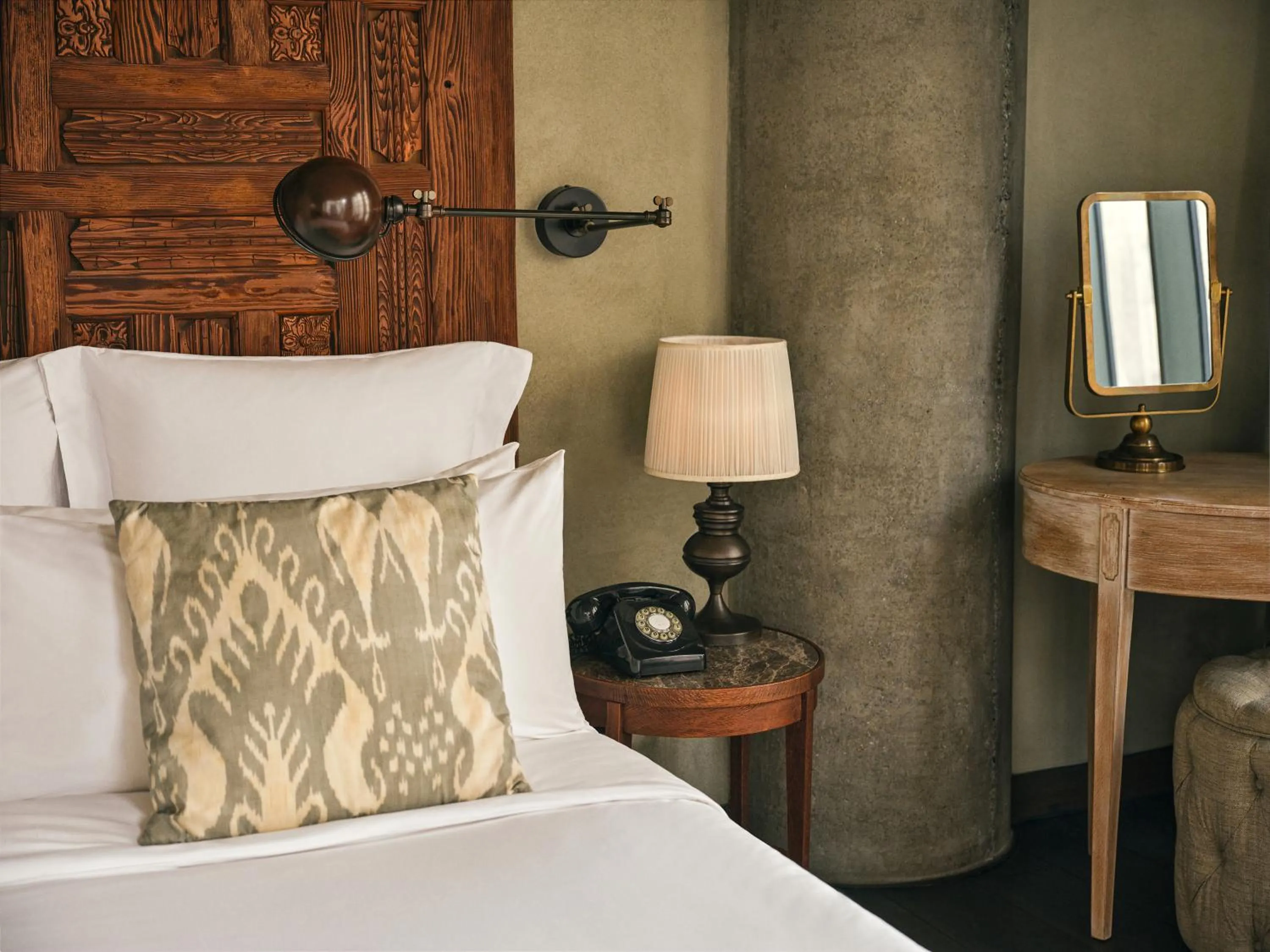 Bed in Soho House Istanbul