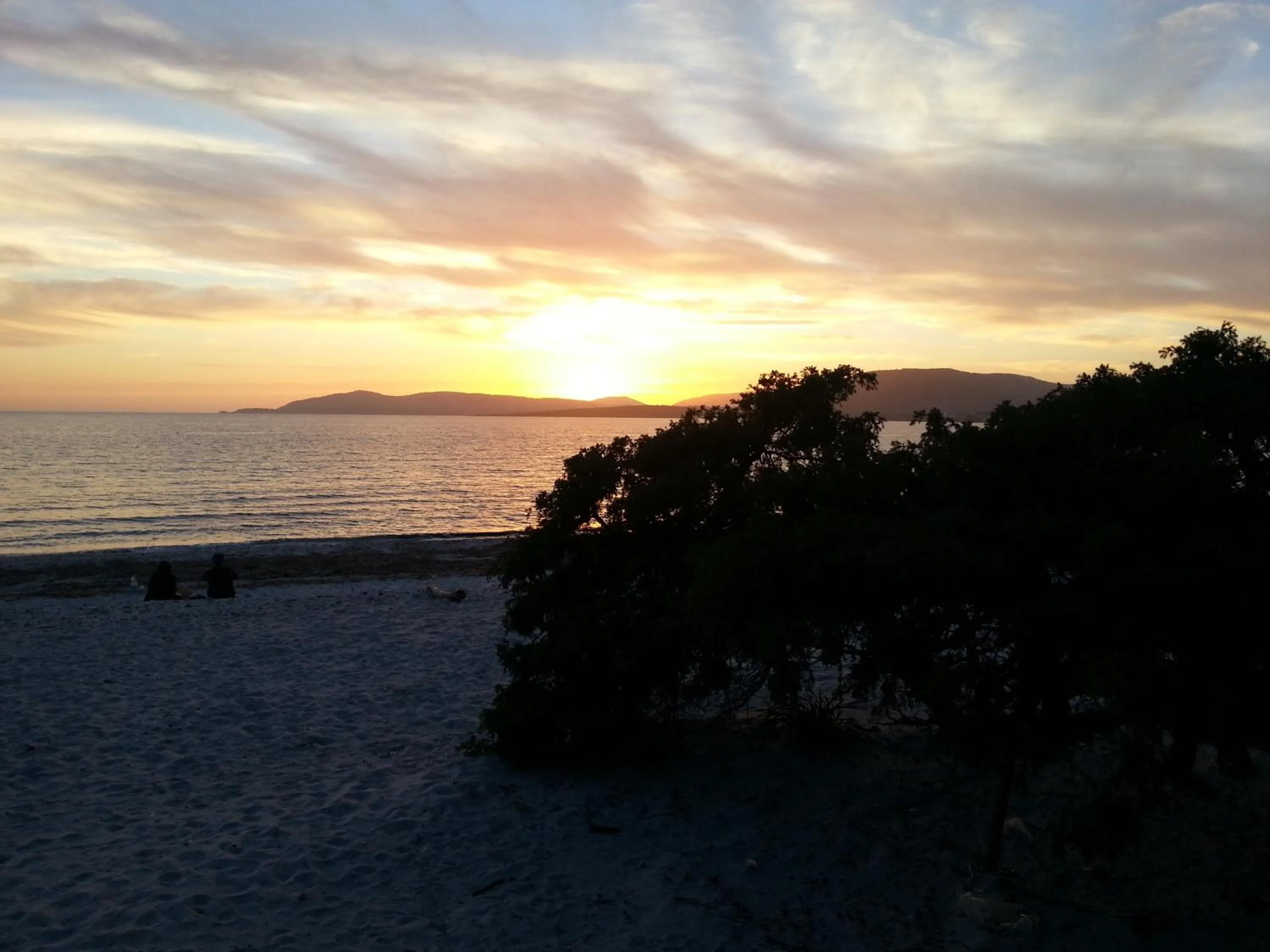 Sunset in Hotel Mistral