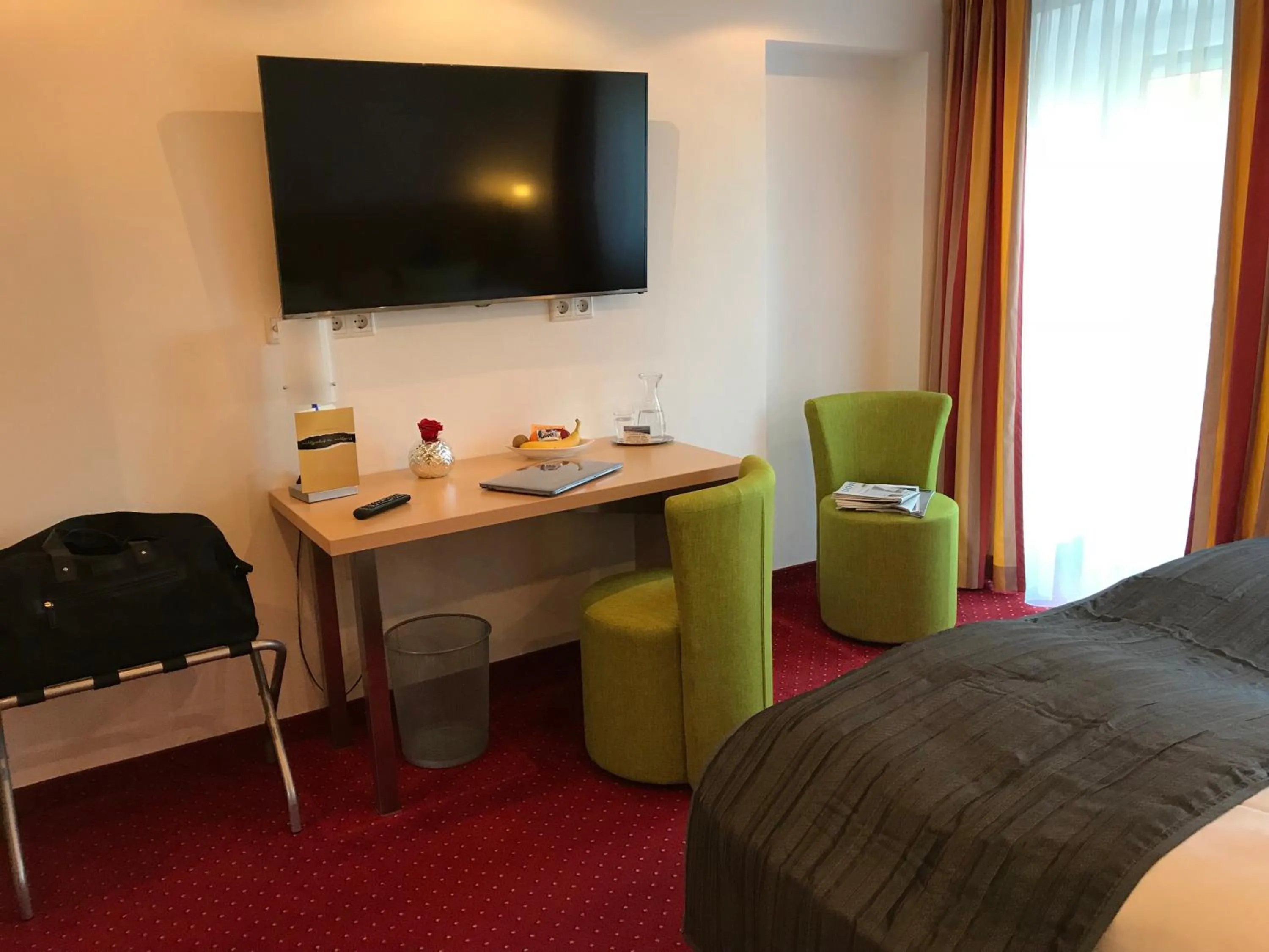 Decorative detail, Bed in Waldgasthof St.Wolfgang