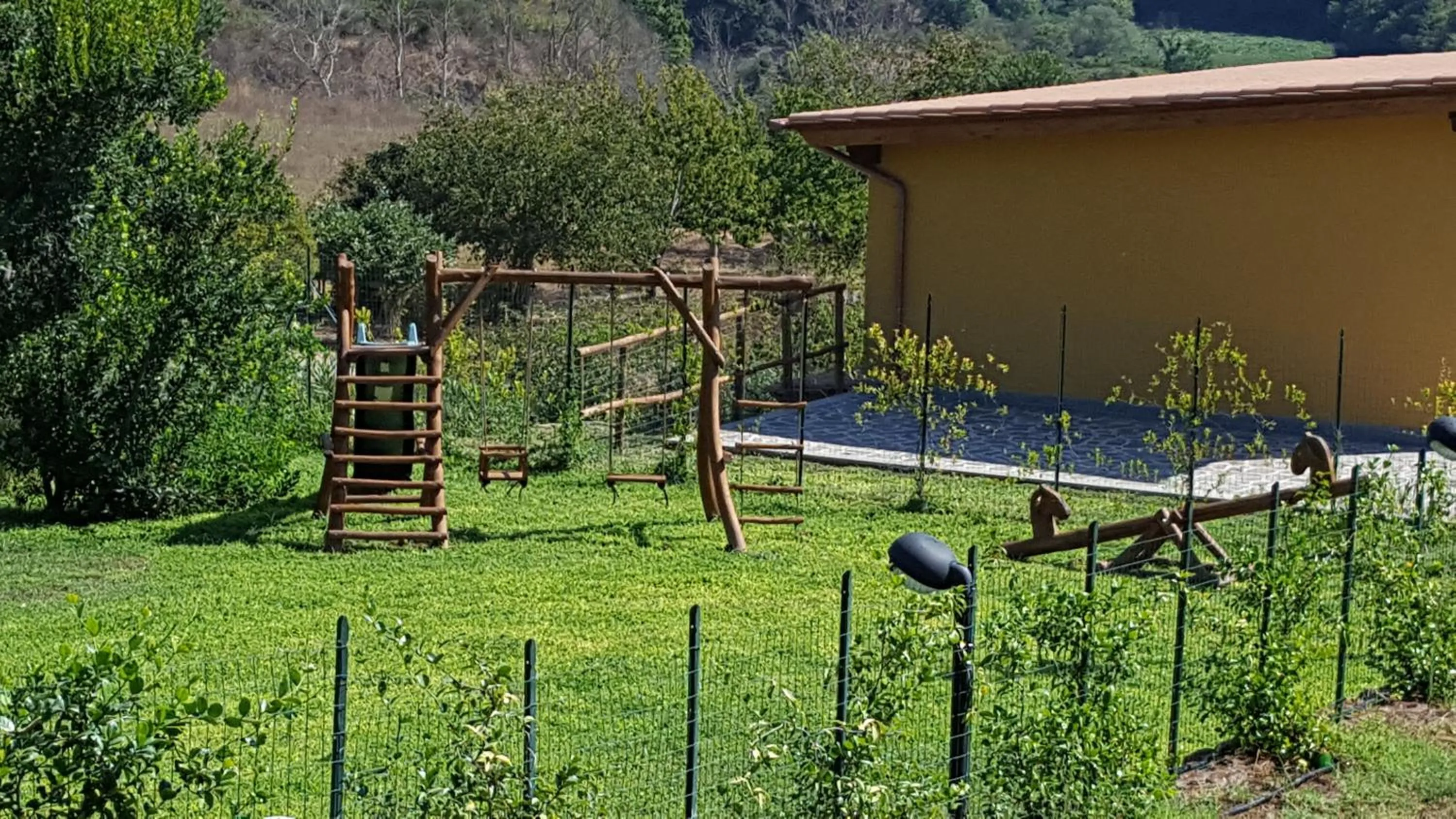 Children play ground in Aquilamaior