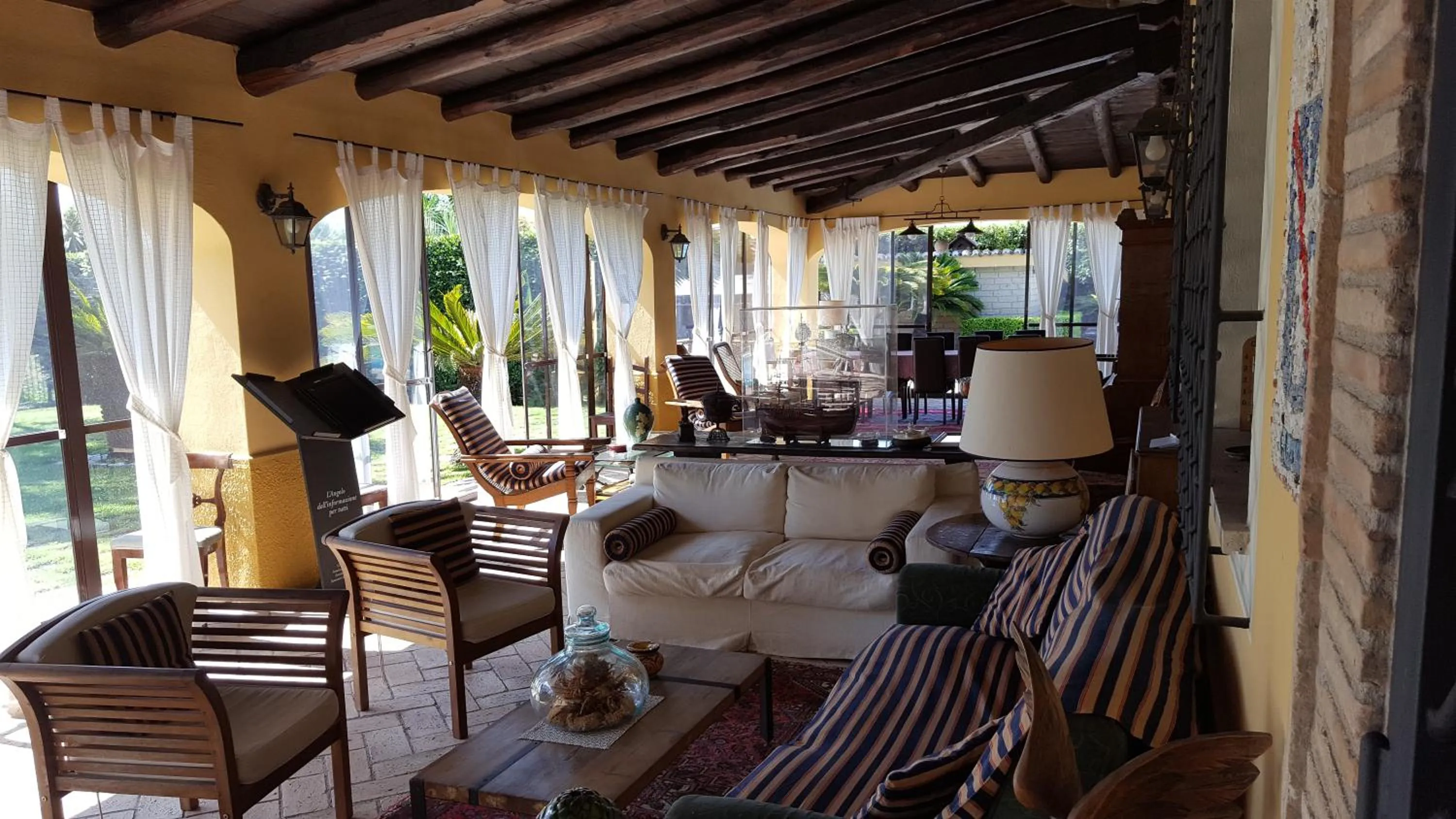 Living room in Aquilamaior