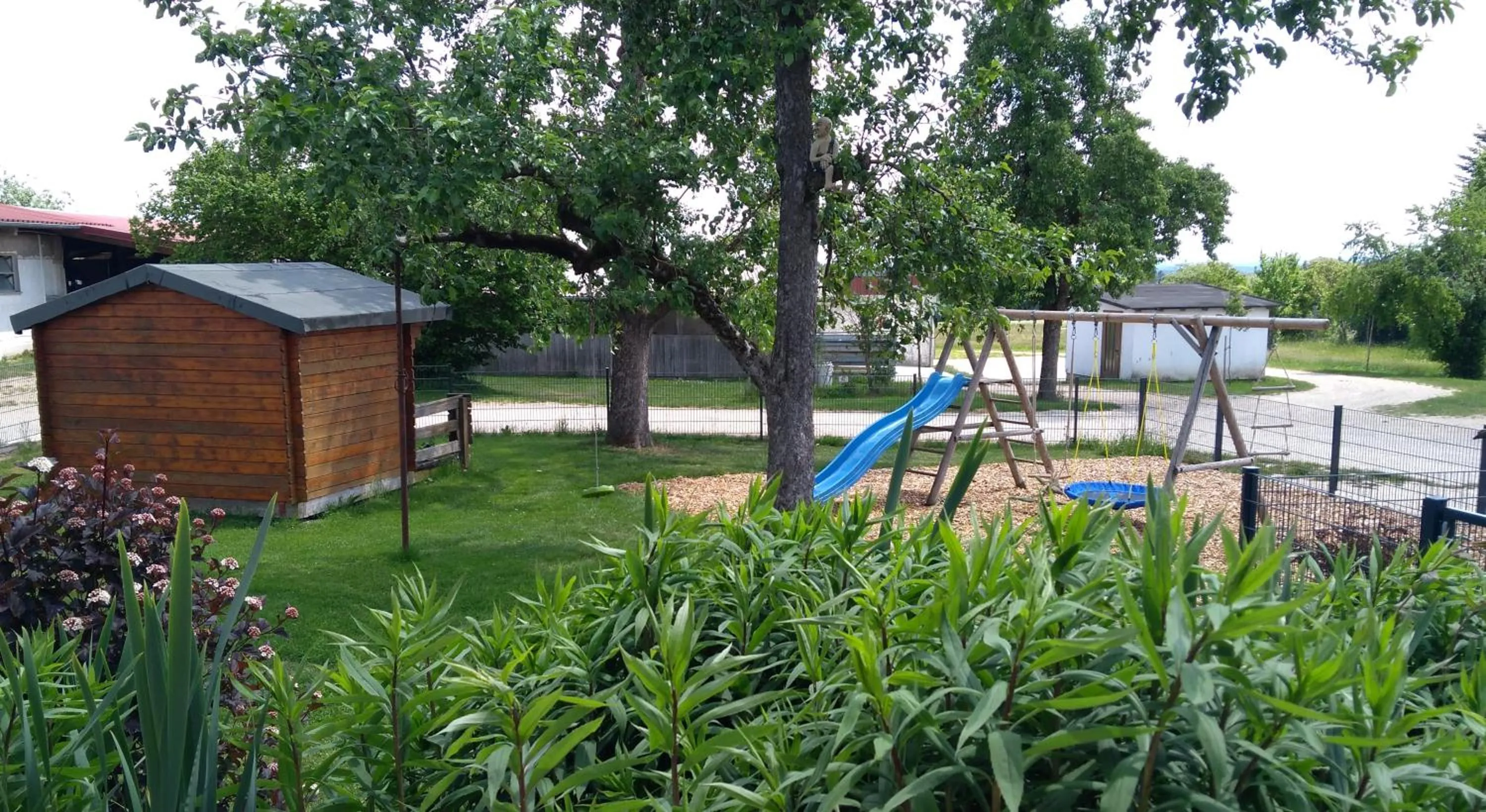 Children play ground in Brigel-Hof