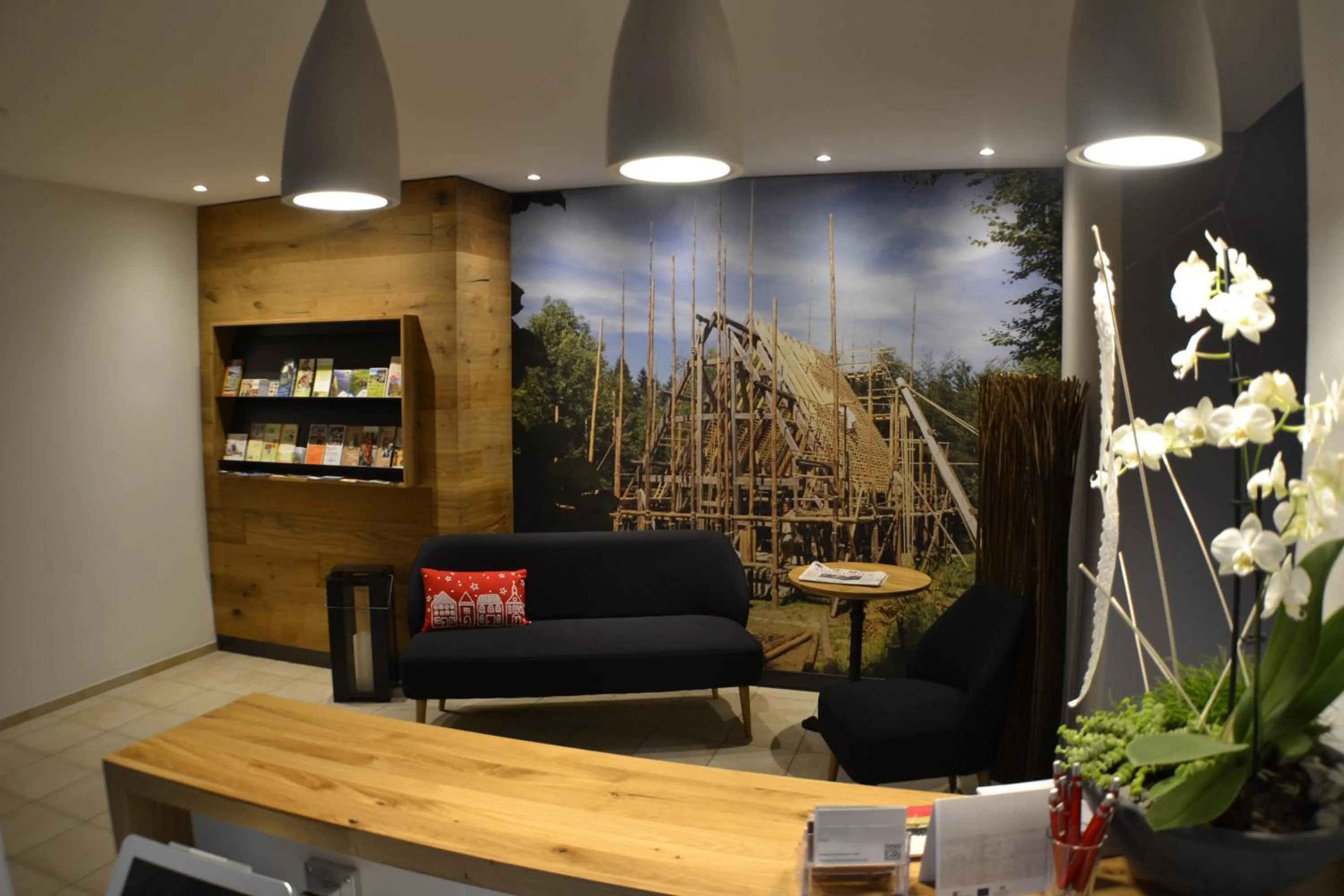 Lobby or reception in Brigel-Hof