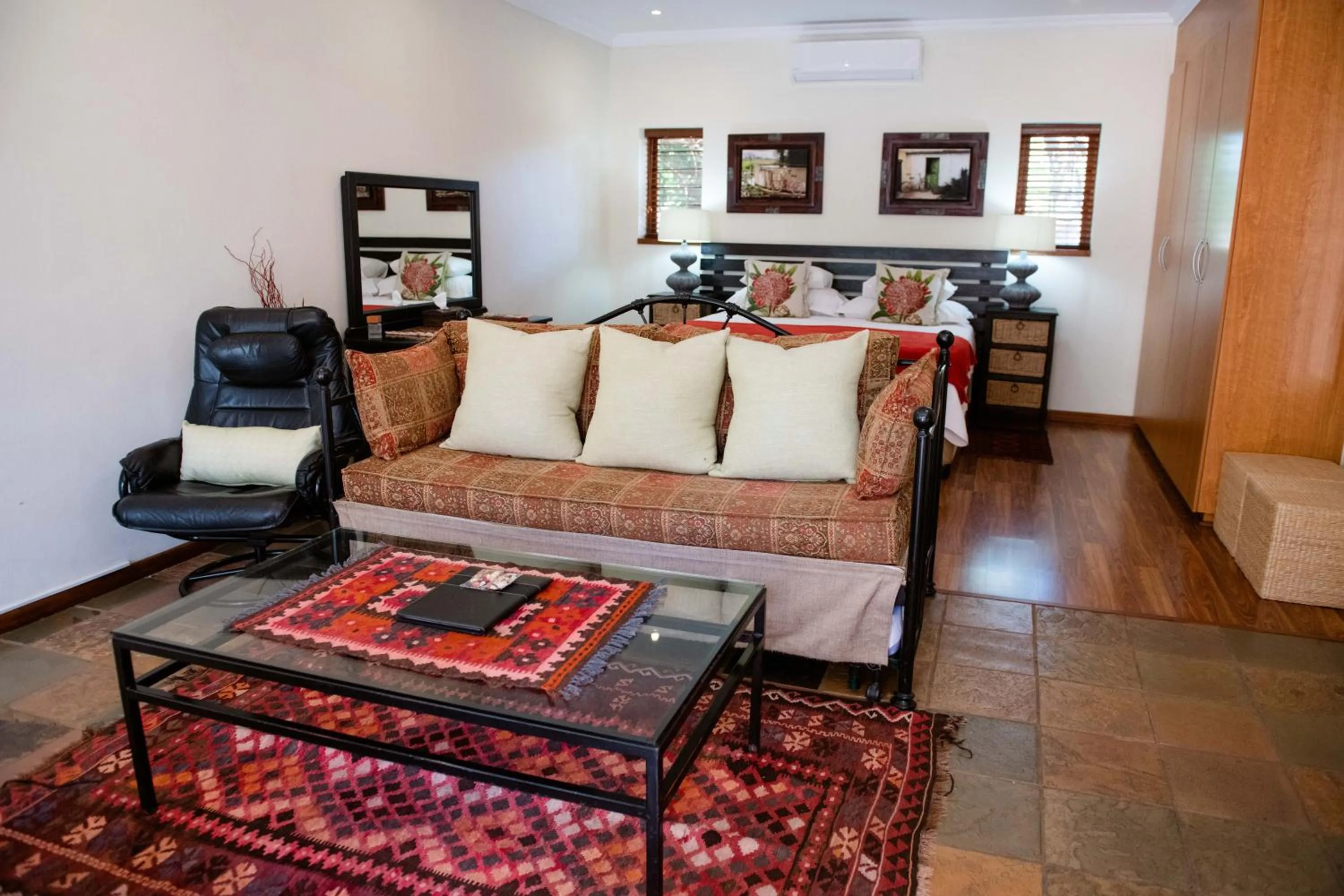 Seating area in 37 on Charles