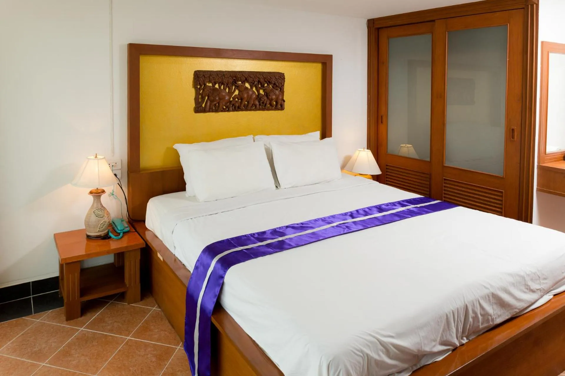 Bed in The Garden Place Pattaya