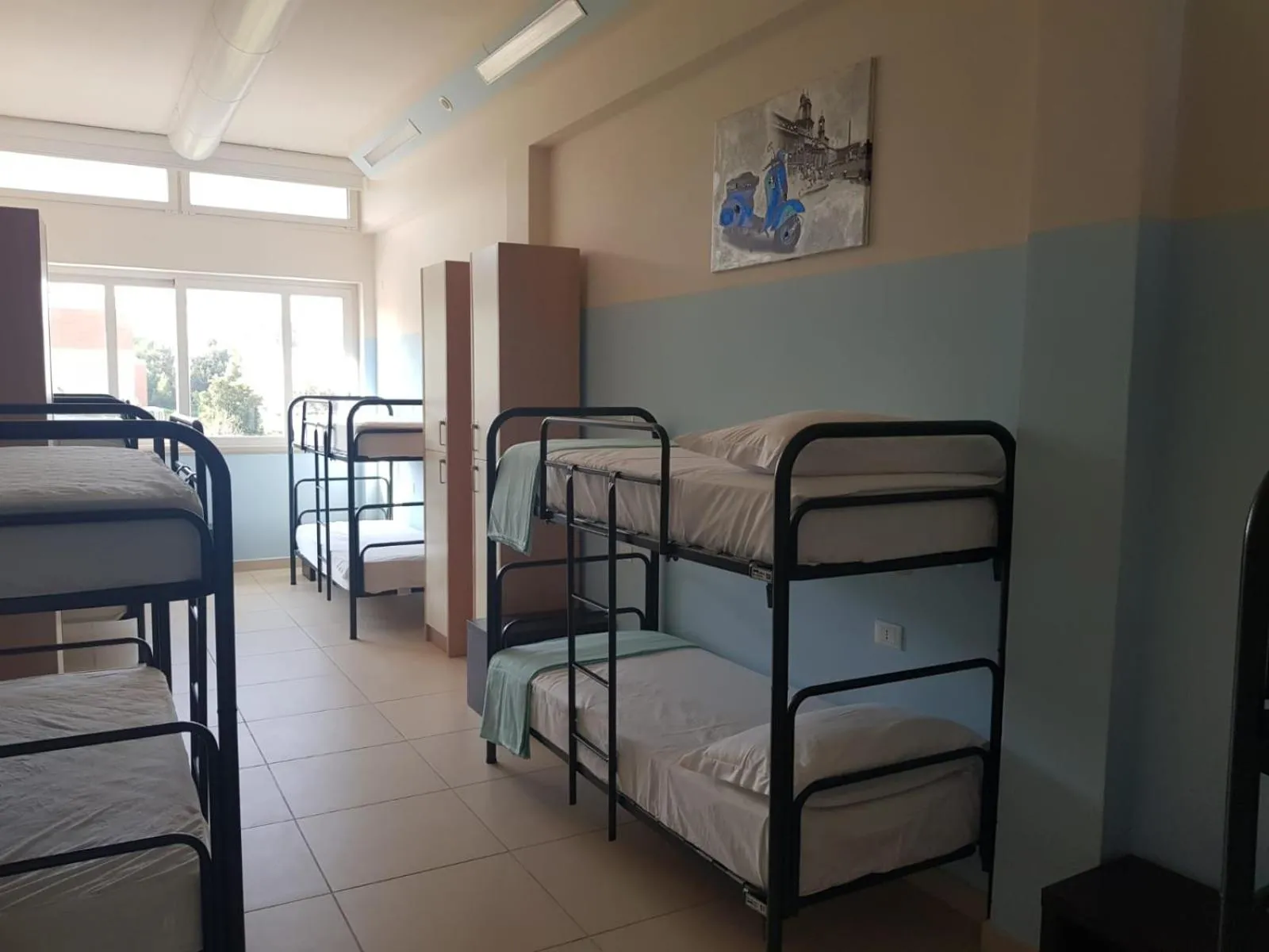 Bed in Eliopoli Beach Hostel & Restaurant