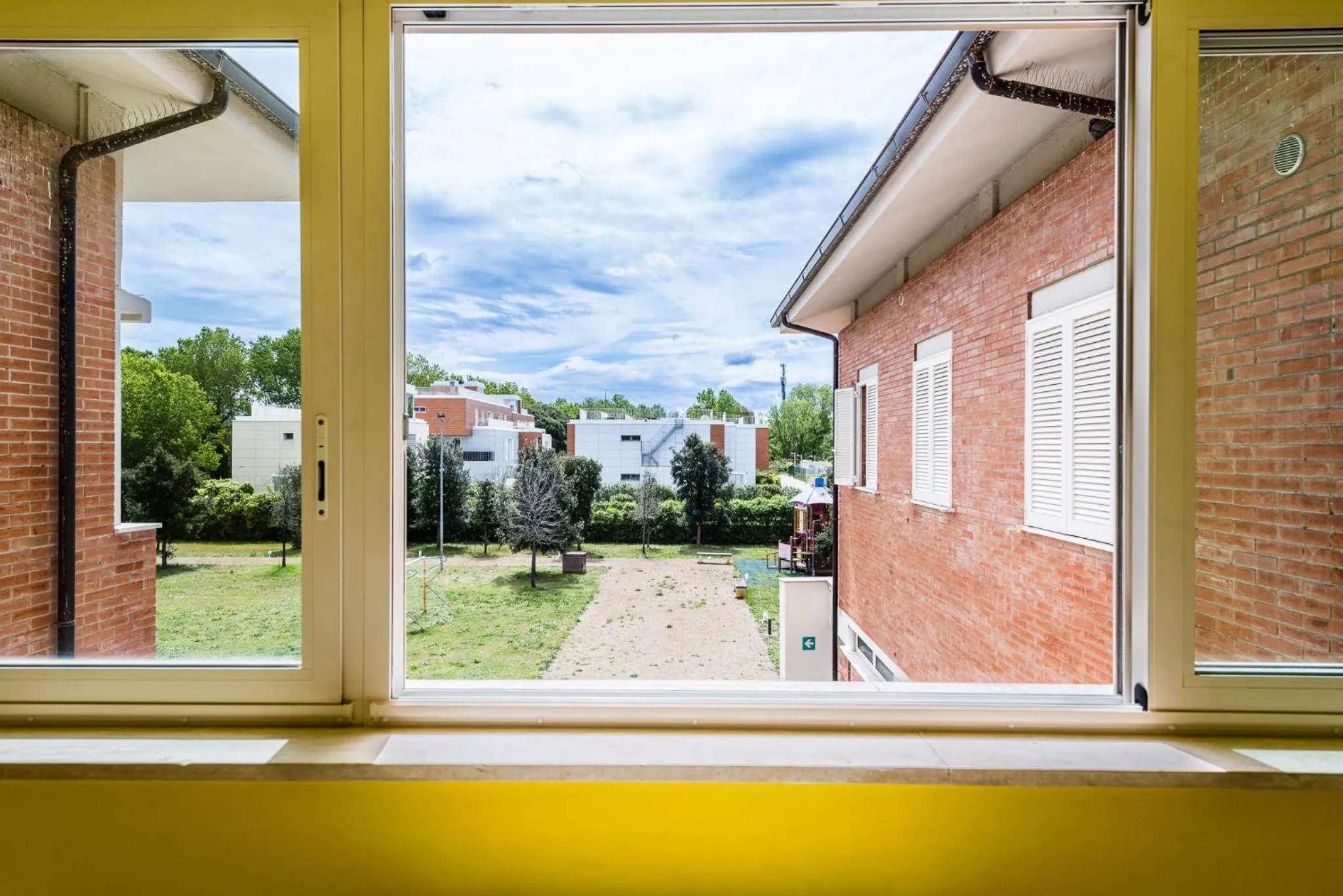 Property building in Eliopoli Beach Hostel & Restaurant