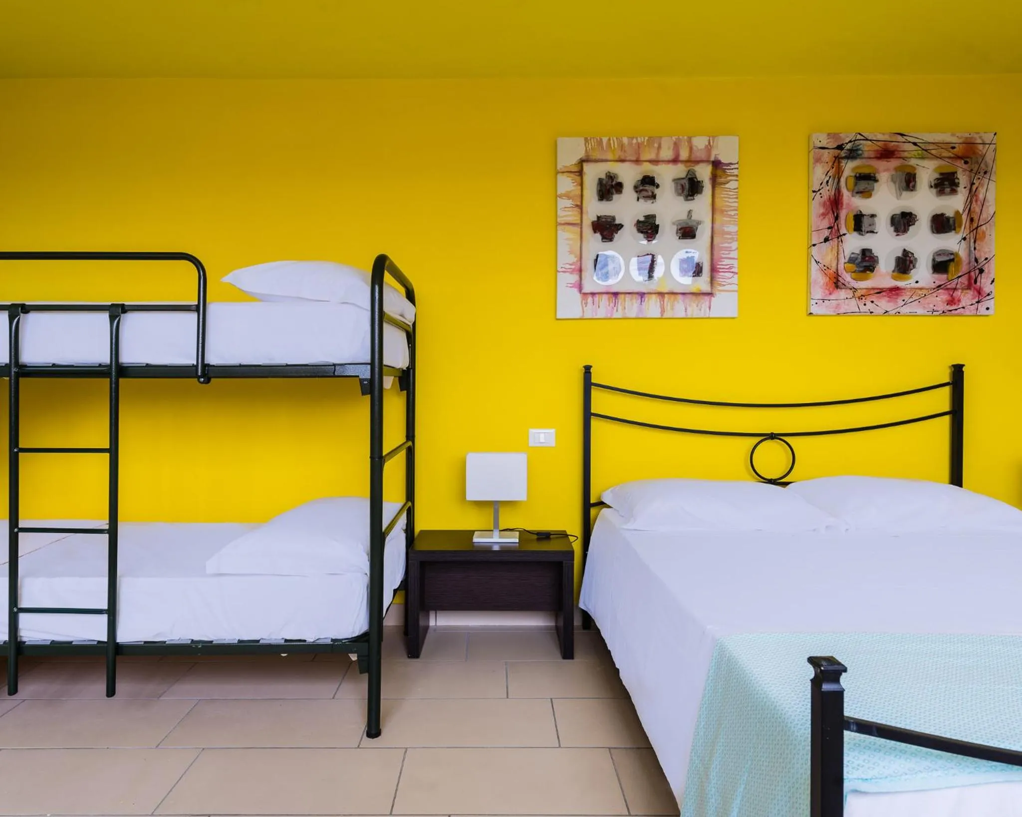 Bed in Eliopoli Beach Hostel & Restaurant