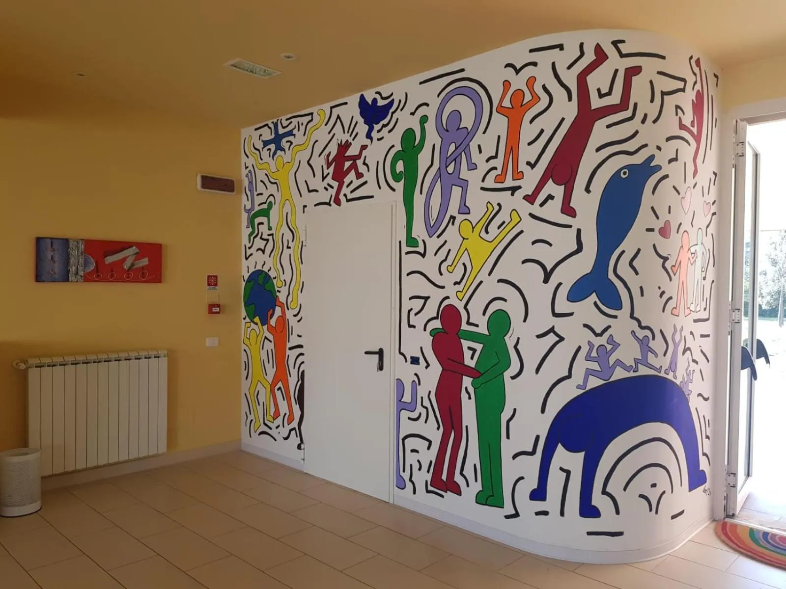 Lobby or reception in Eliopoli Beach Hostel & Restaurant