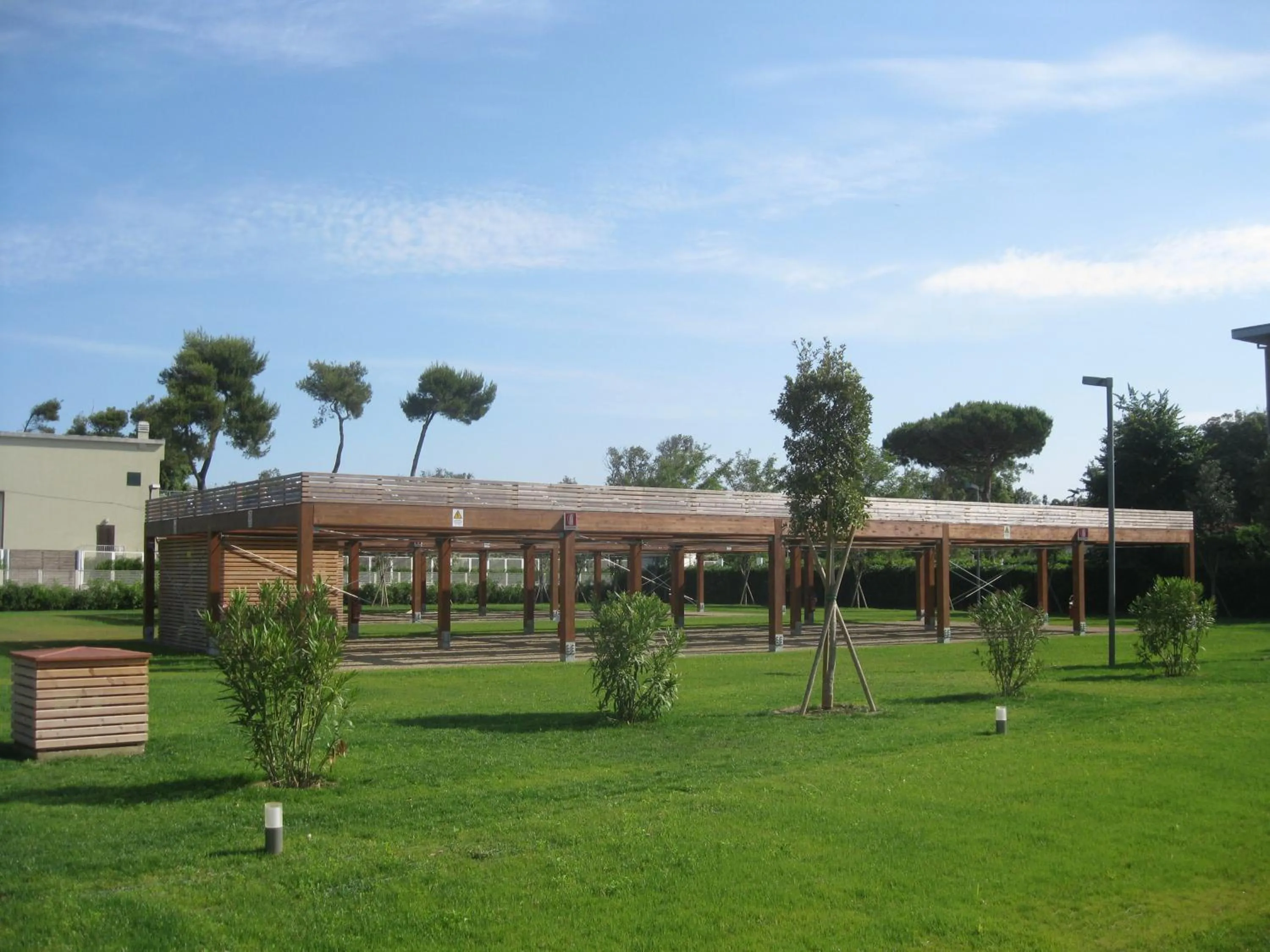 Property building in Eliopoli Beach Hostel & Restaurant