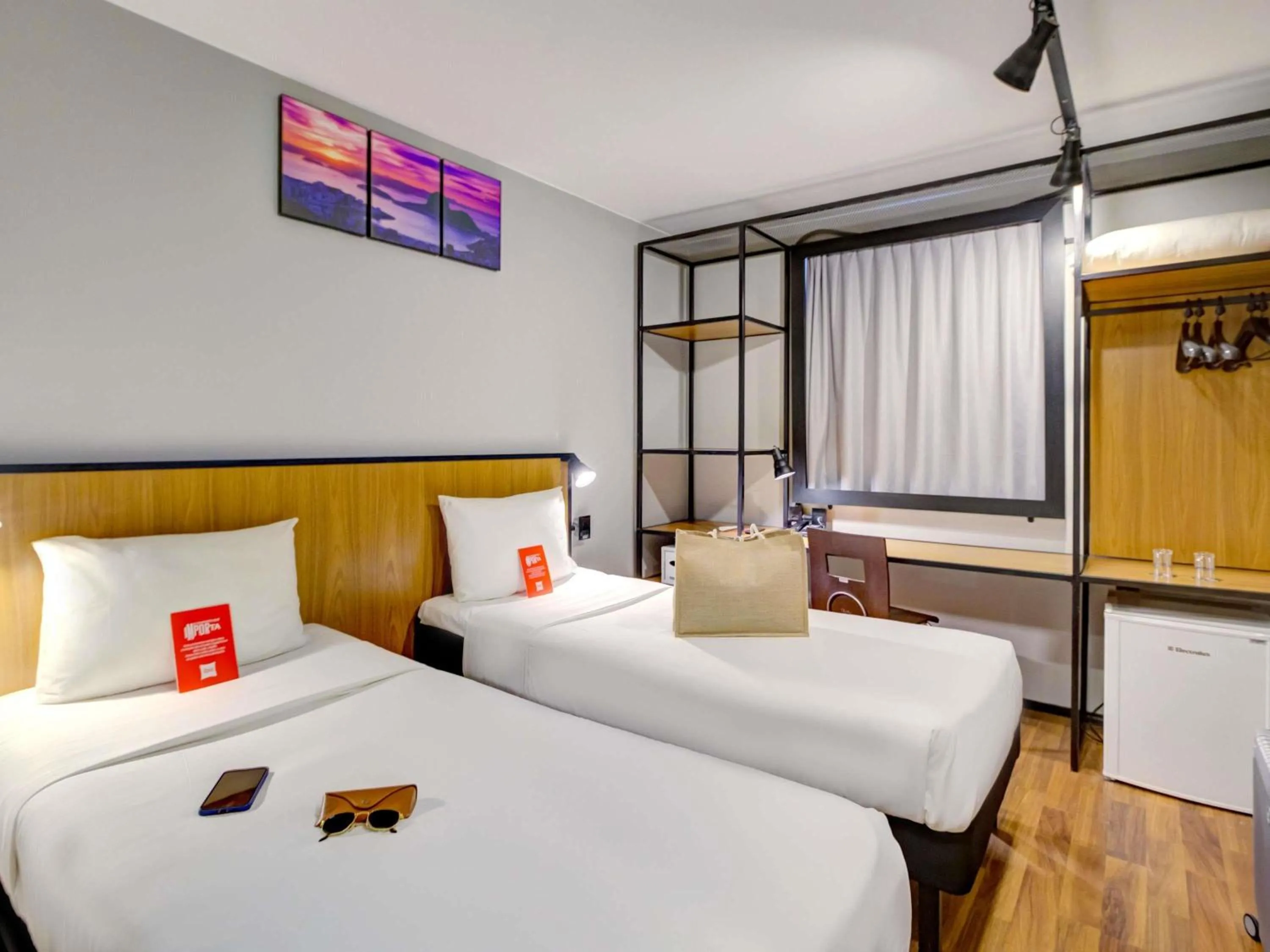 Bedroom, Bed in ibis Copacabana Posto 2