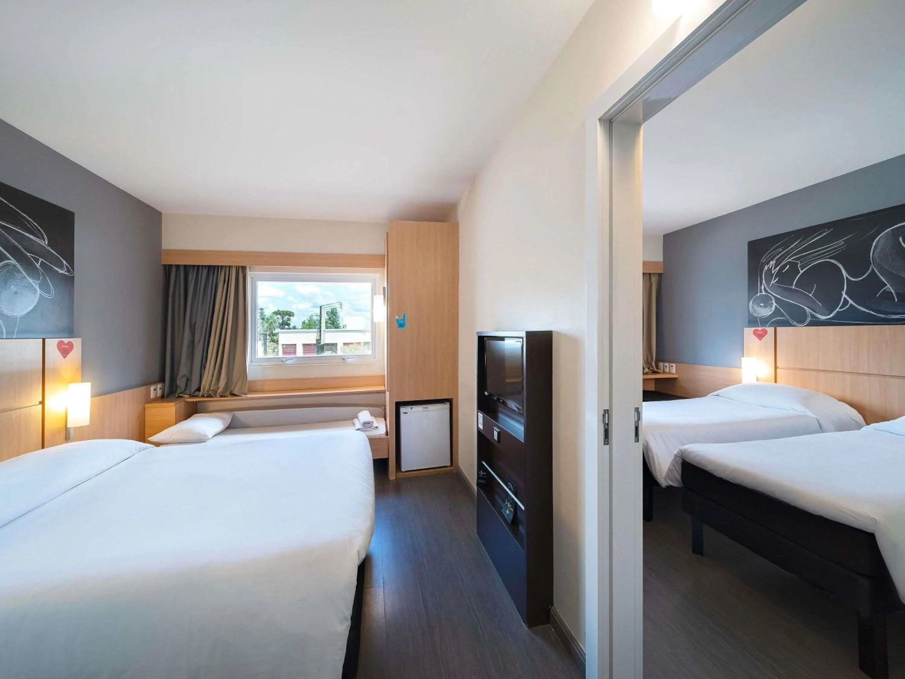 Bedroom, Bed in Ibis Foz do Iguaçu