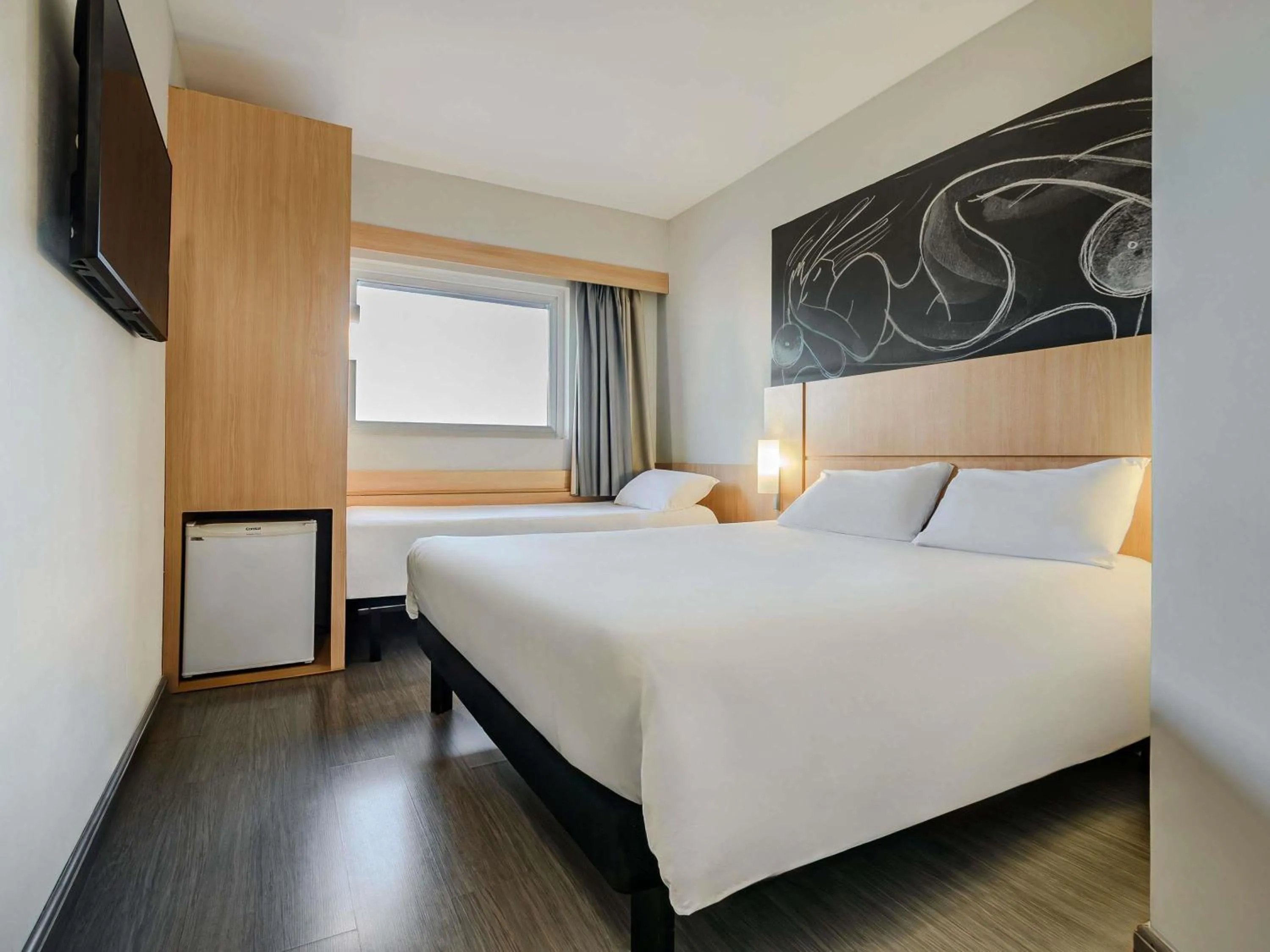 Bedroom, Bed in Ibis Foz do Iguaçu