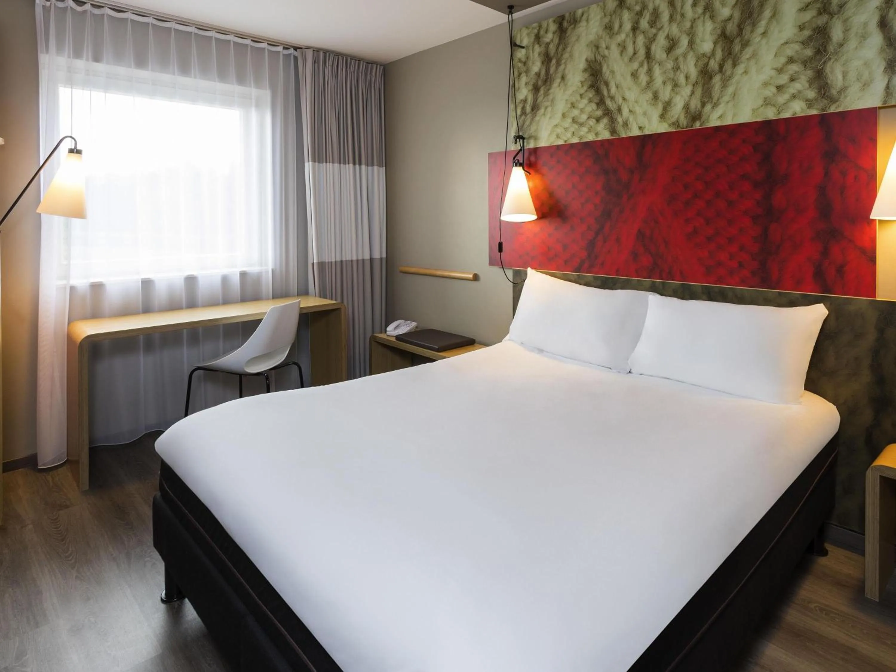 Property building, Bed in ibis De Haan
